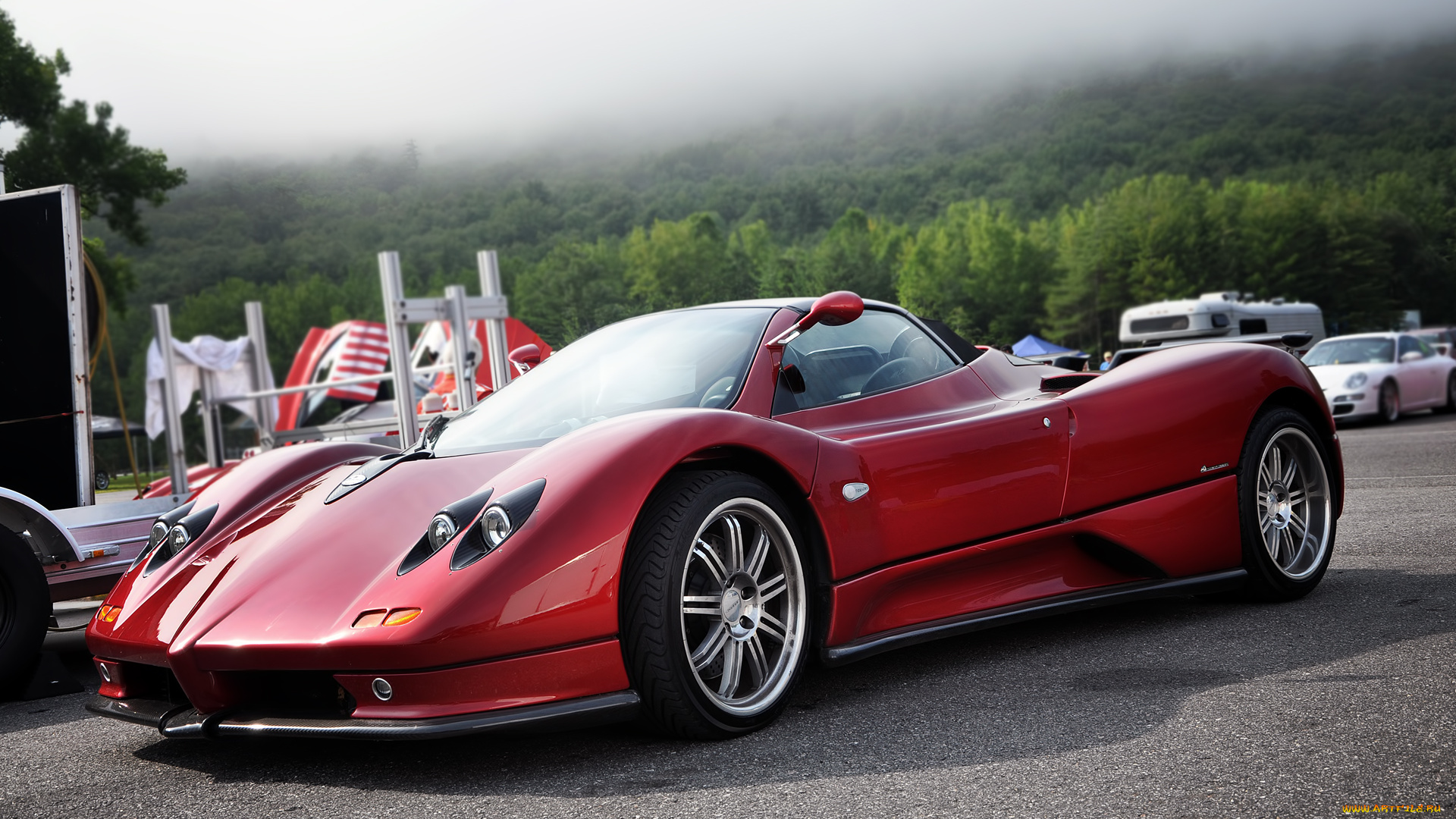 автомобили, pagani, zonda