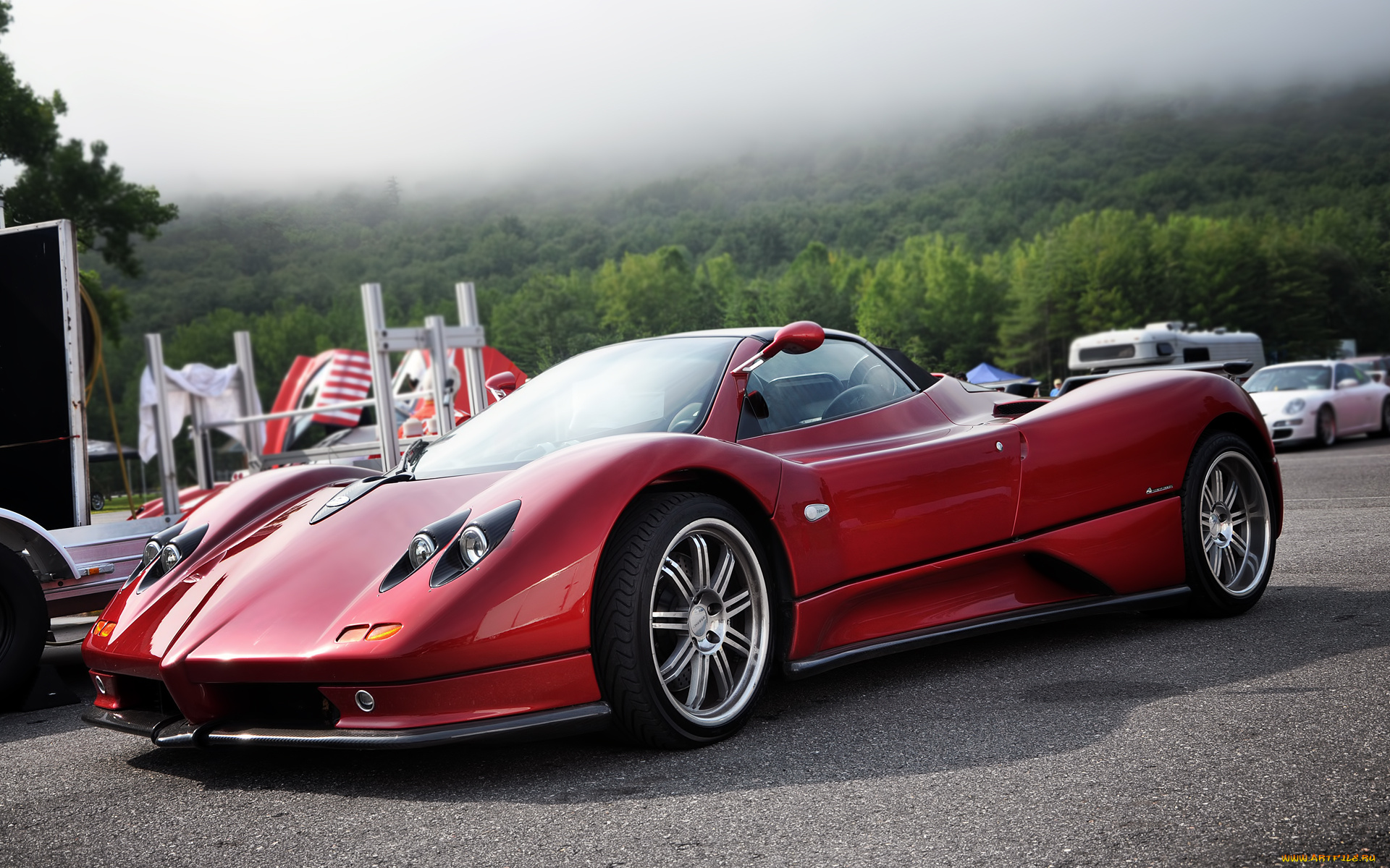 автомобили, pagani, zonda