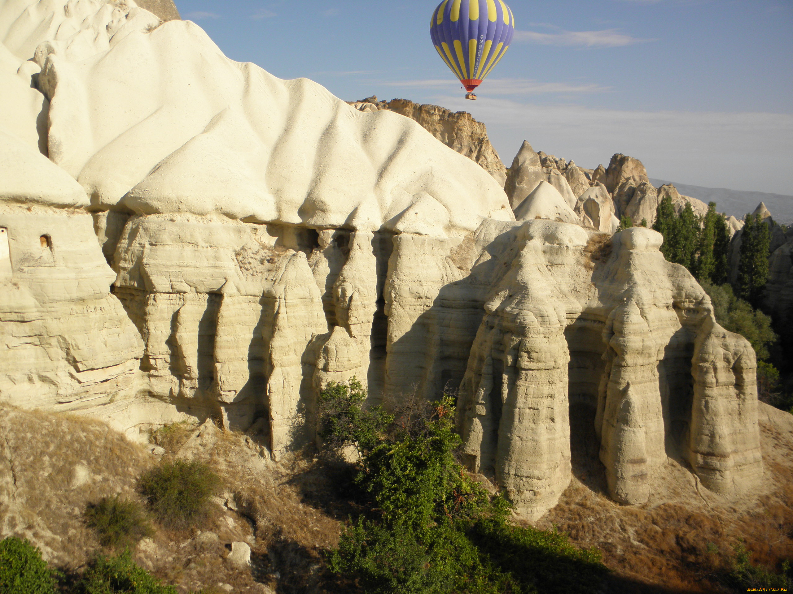 kapadokiya, turkey, природа, горы