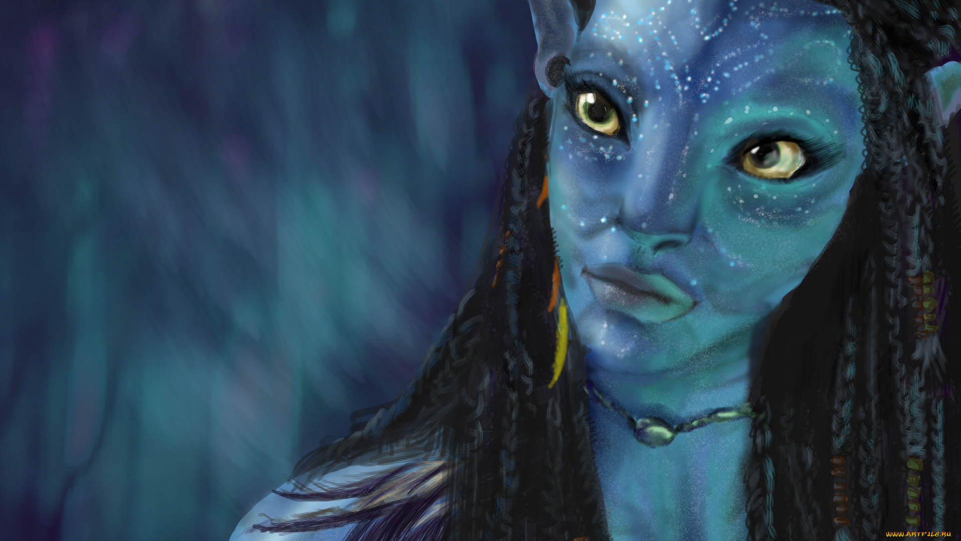 фэнтези, существа, neytiri, avatar