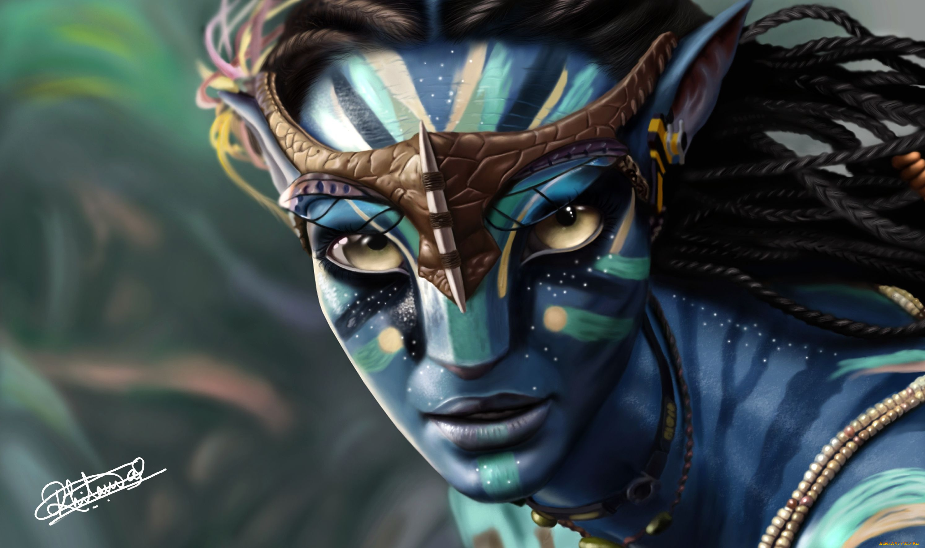 фэнтези, существа, neytiri, avatar