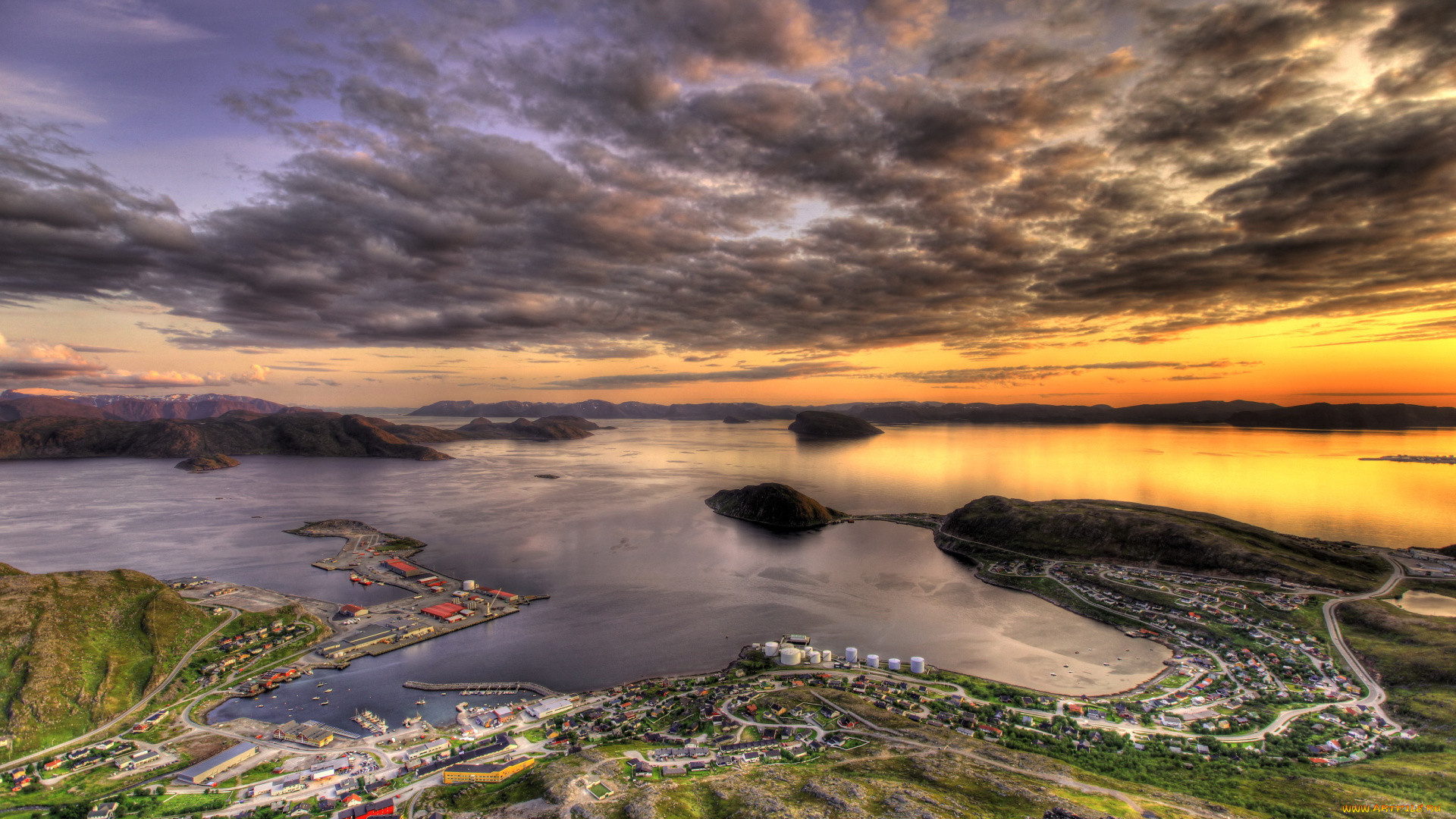 rypefjord, норвегия, города, пейзажи, пейзаж, дома, река