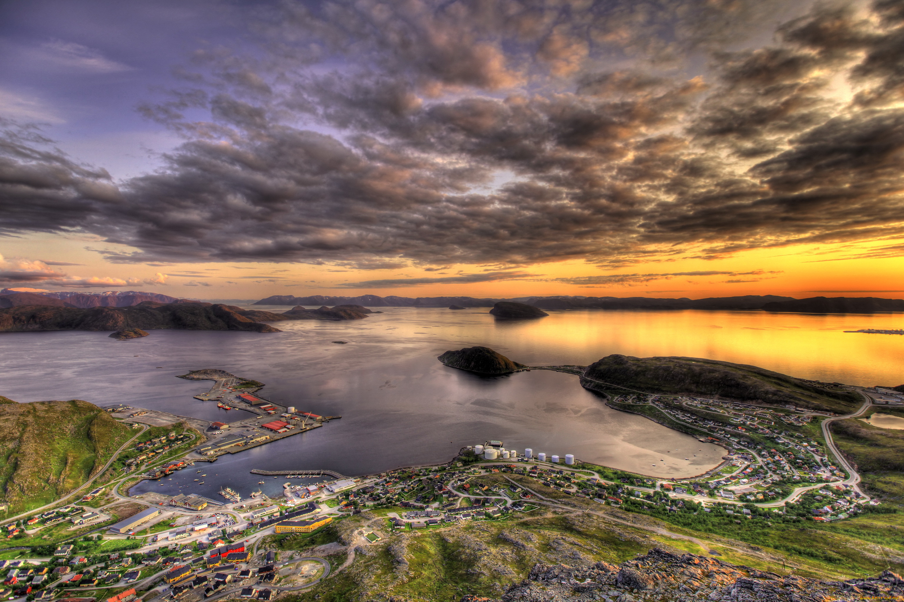 rypefjord, норвегия, города, пейзажи, пейзаж, дома, река