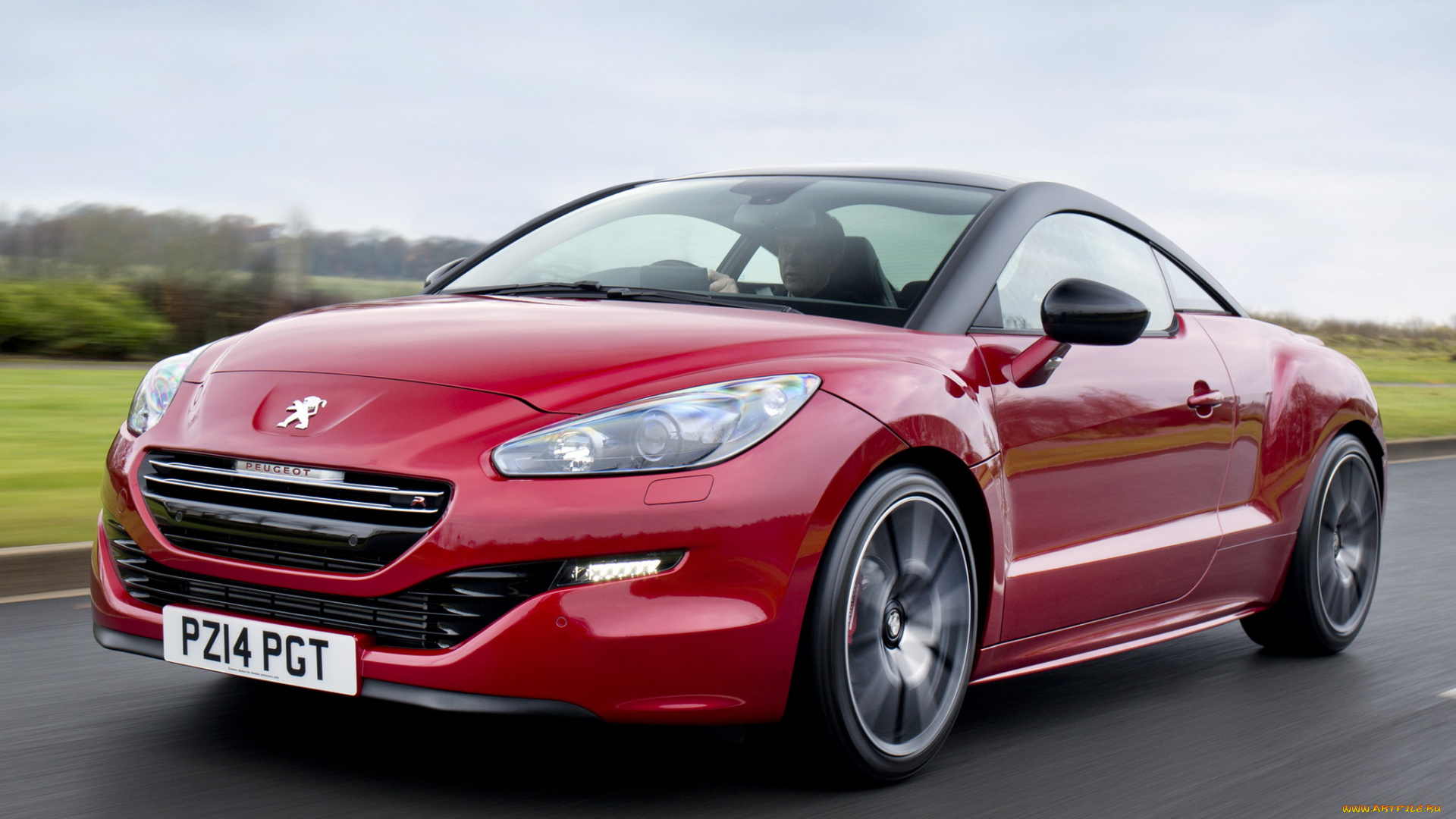 автомобили, peugeot, rcz, r, uk-spec, 2014, красный