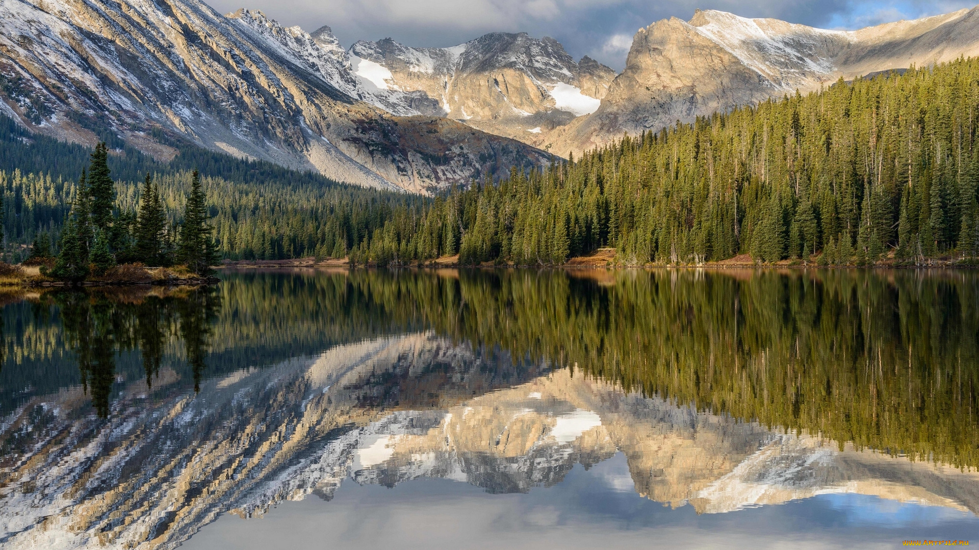 long, lake, , , colorado, природа, реки, озера, лес, apache, peak, navajo, озеро, лонг, отражение, горы, колорадо, indian, peaks, wilderness, colorado, long, lake