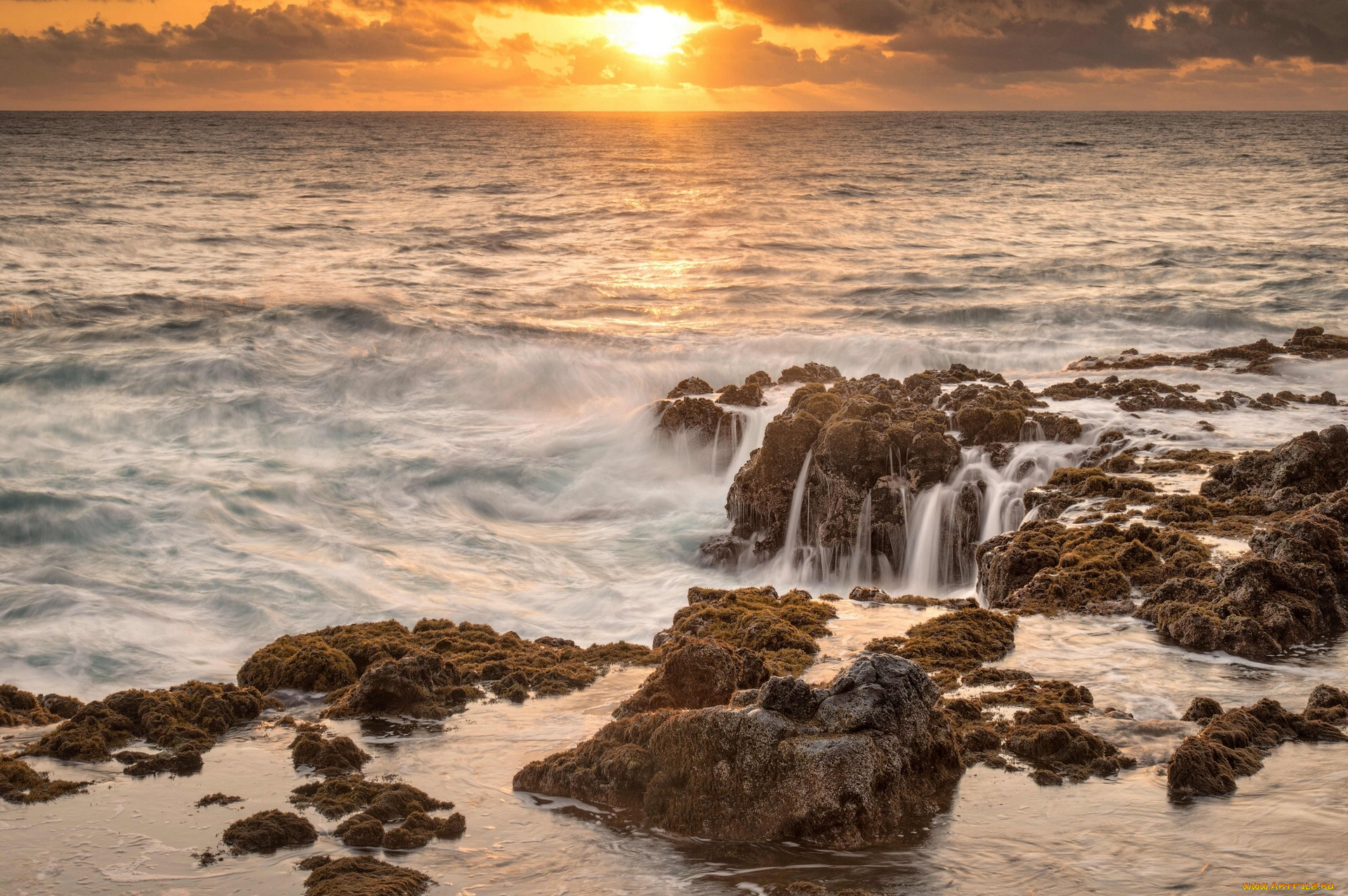 mokolea, rock, , hawaii, природа, восходы, закаты, камни, закат, залив, каилуа, kailua, bay, hawaii, mokolea, rock, гавайи