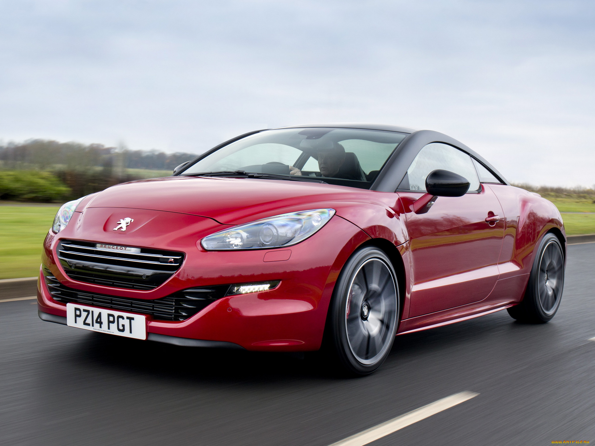 автомобили, peugeot, rcz, r, uk-spec, 2014, красный