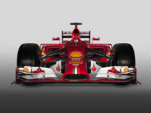 Картинка автомобили formula+1 f14 t 2014 красный ferrari