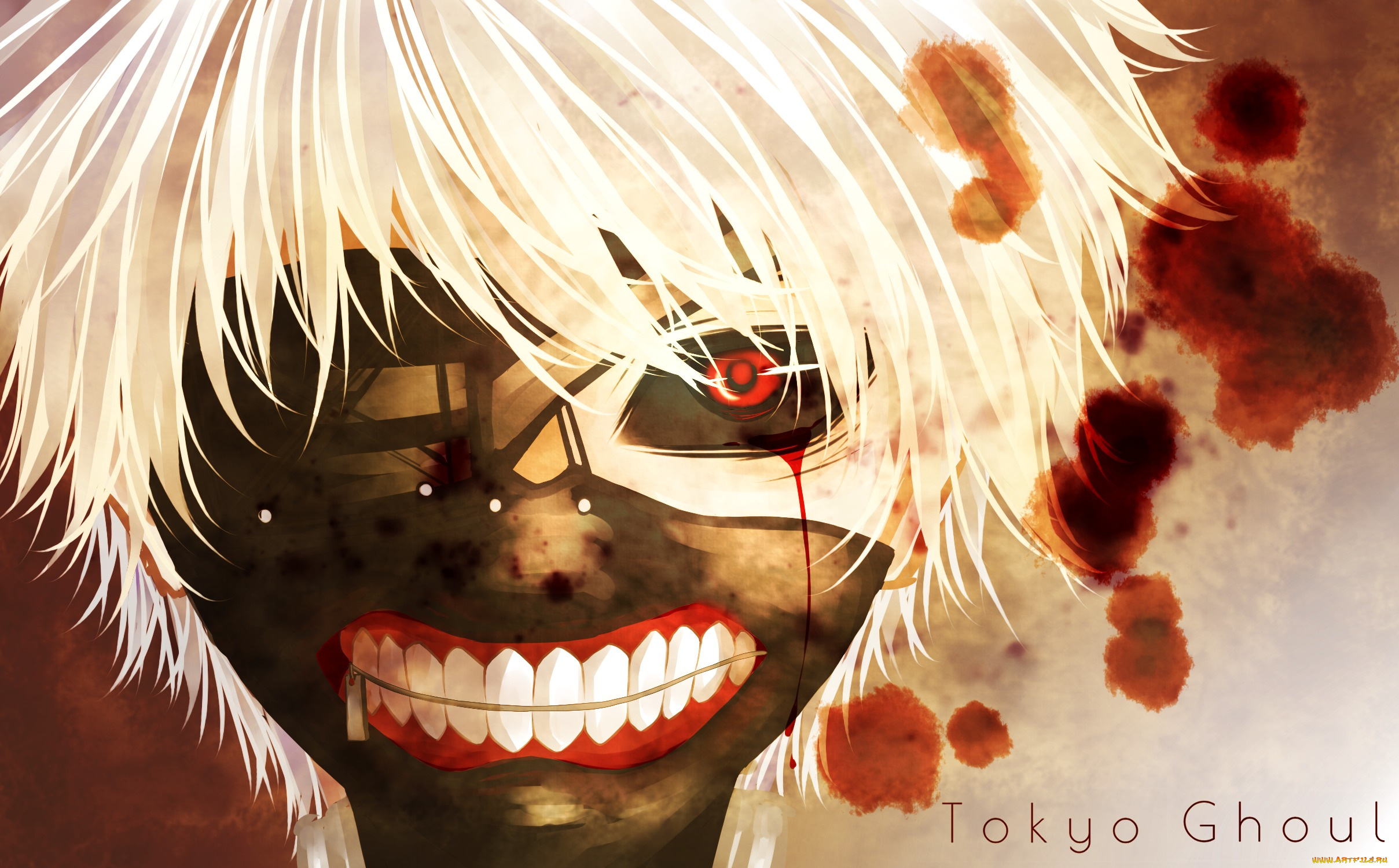 аниме, tokyo, ghoul, ken, kaneki, tokyo, ghoul, маска, лицо, anime, art