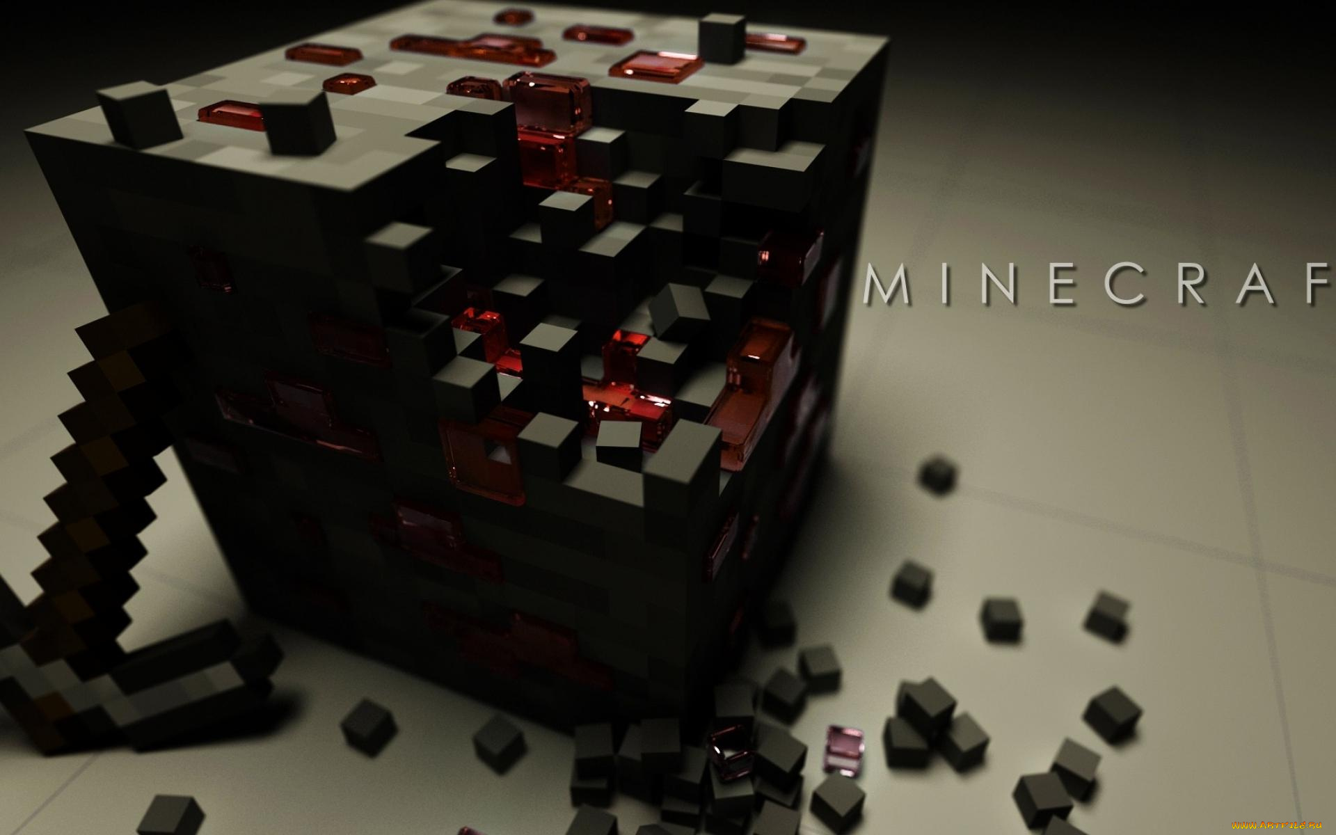 видео, игры, minecraft, кубы