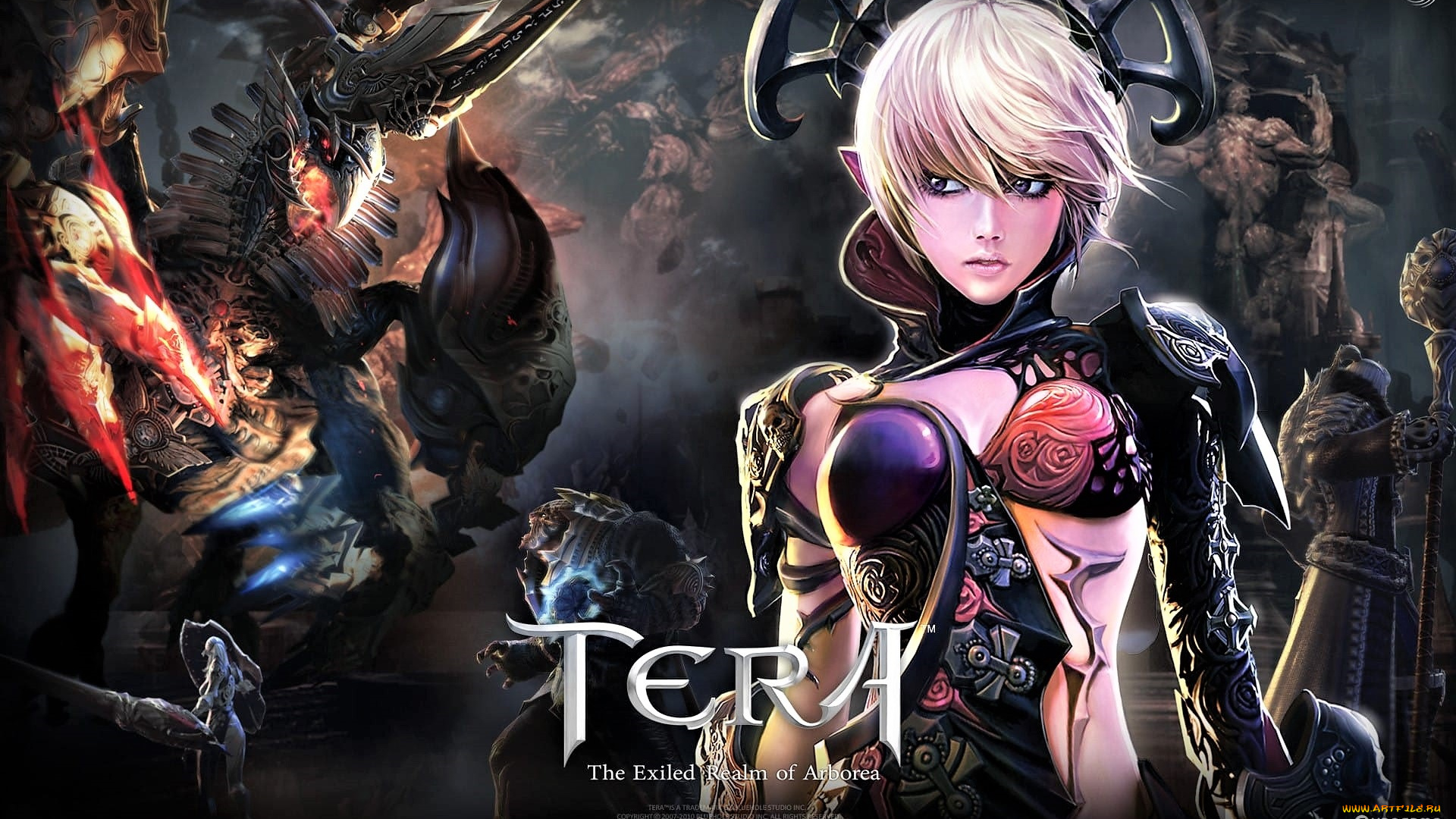 видео, игры, tera, , the, exiled, realm, of, arborea, персонажи, существа