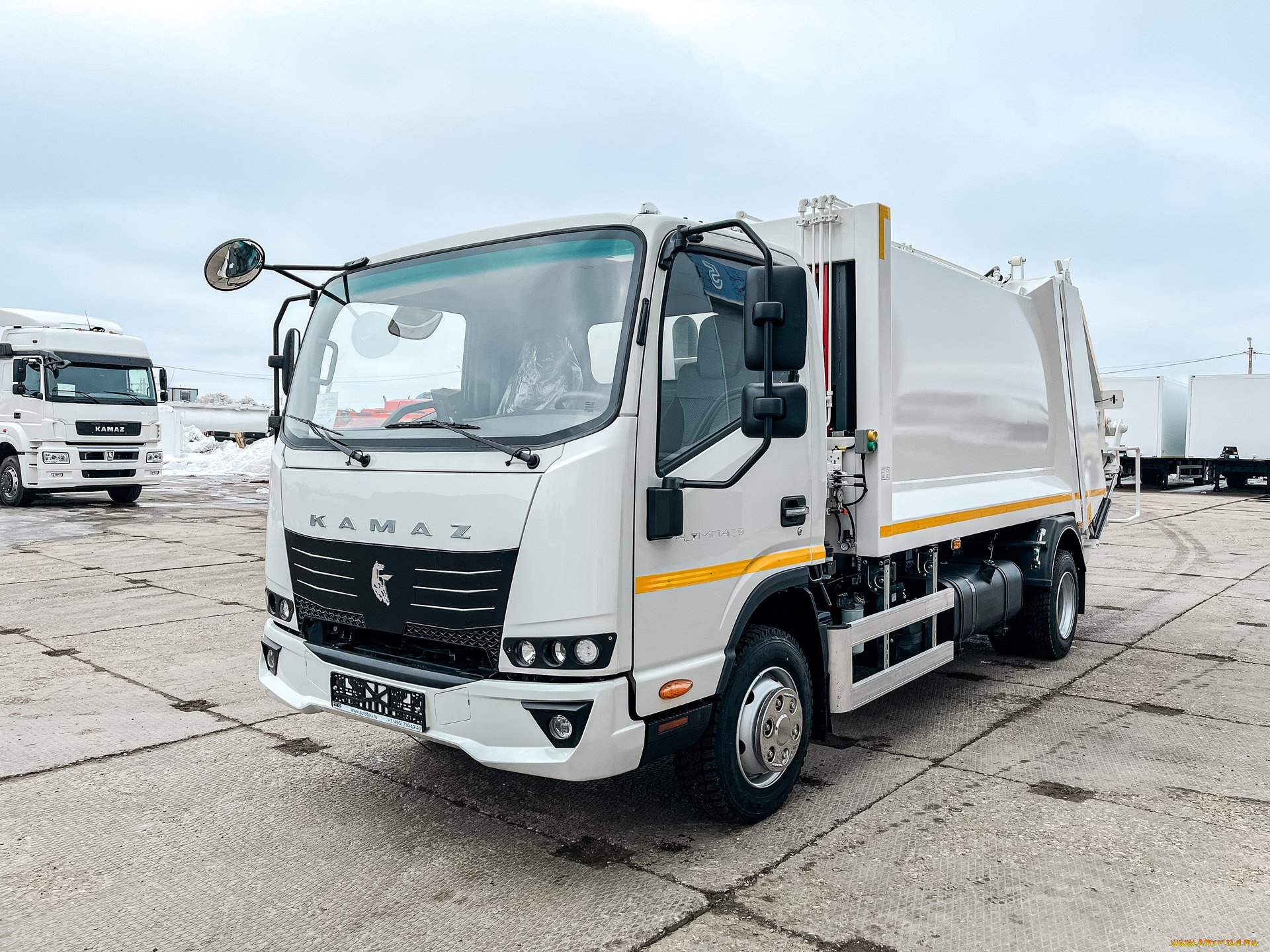 2023, kamaz, compass, 9, автомобили, камаз, кaмaз, компас, мусоровоз, грузовой