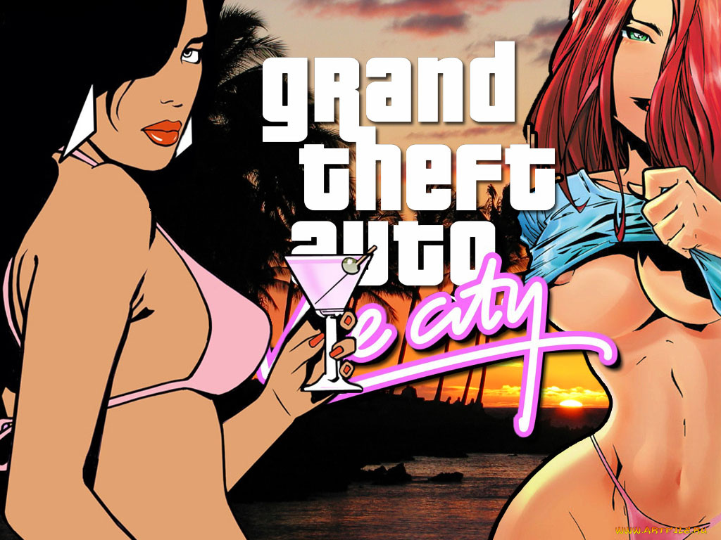 gta, видео, игры, grand, theft, auto, vice, city