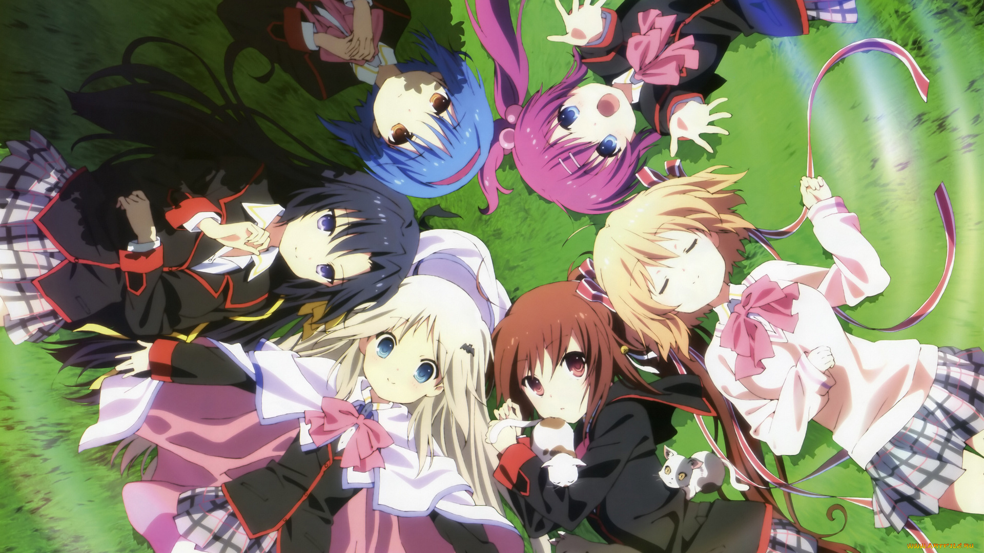 аниме, little, busters