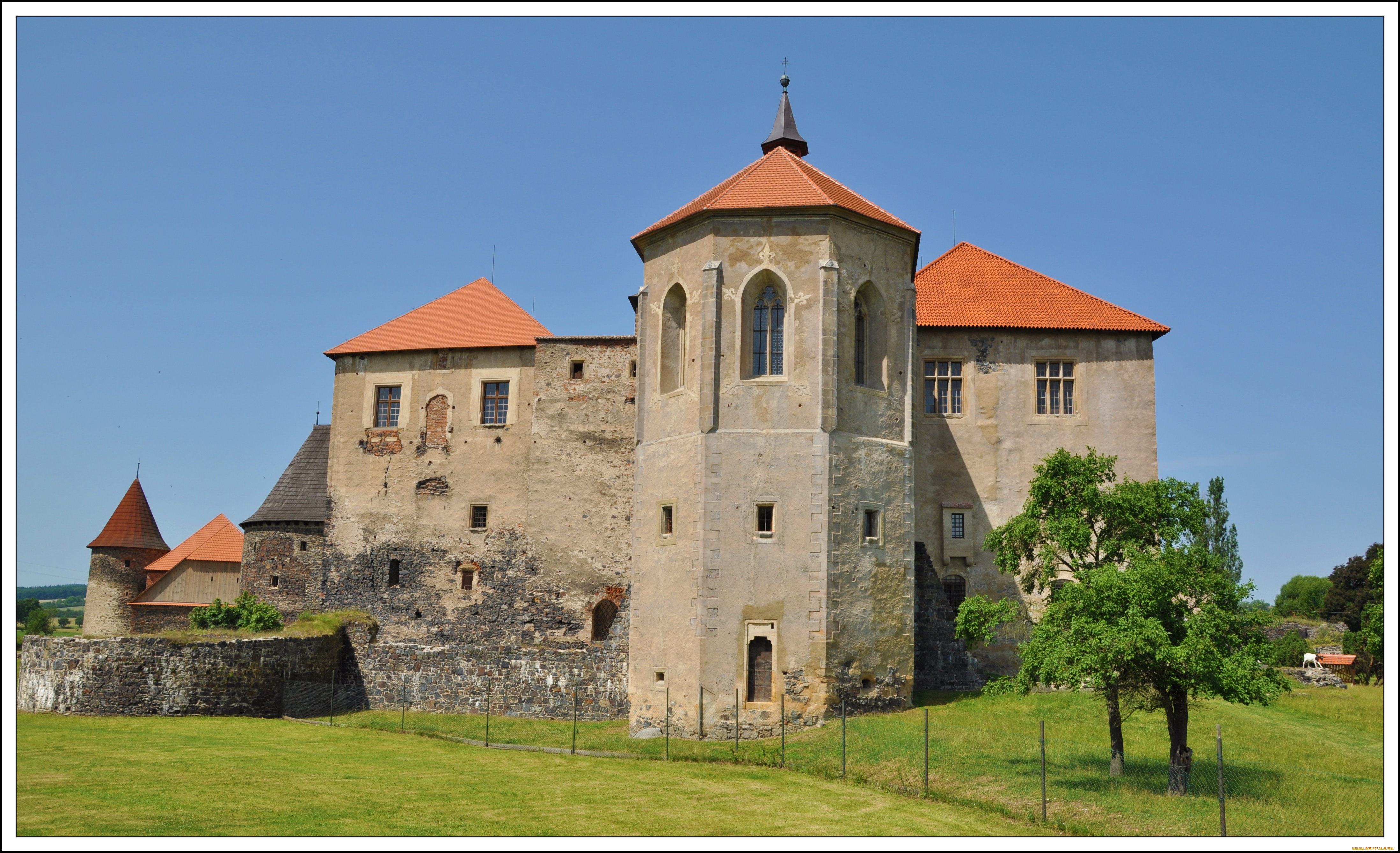 Чехия, 352, vihov, castle, города, дворцы, замки, крепости, замок, чехия