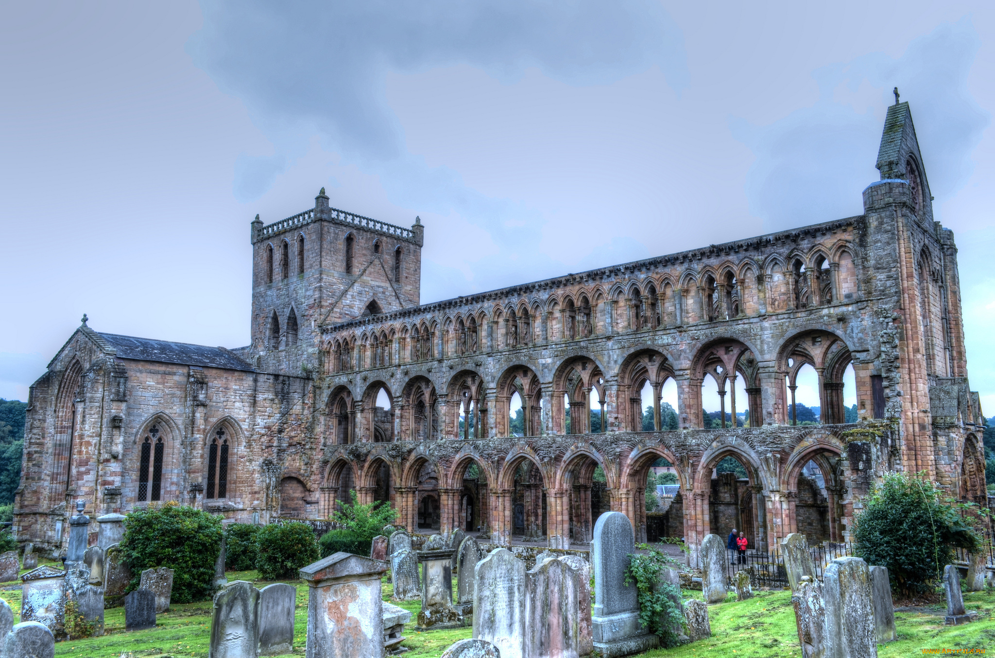 jedburgh, abbey, города, -, католические, соборы, , костелы, , аббатства, шотландия, аббатство