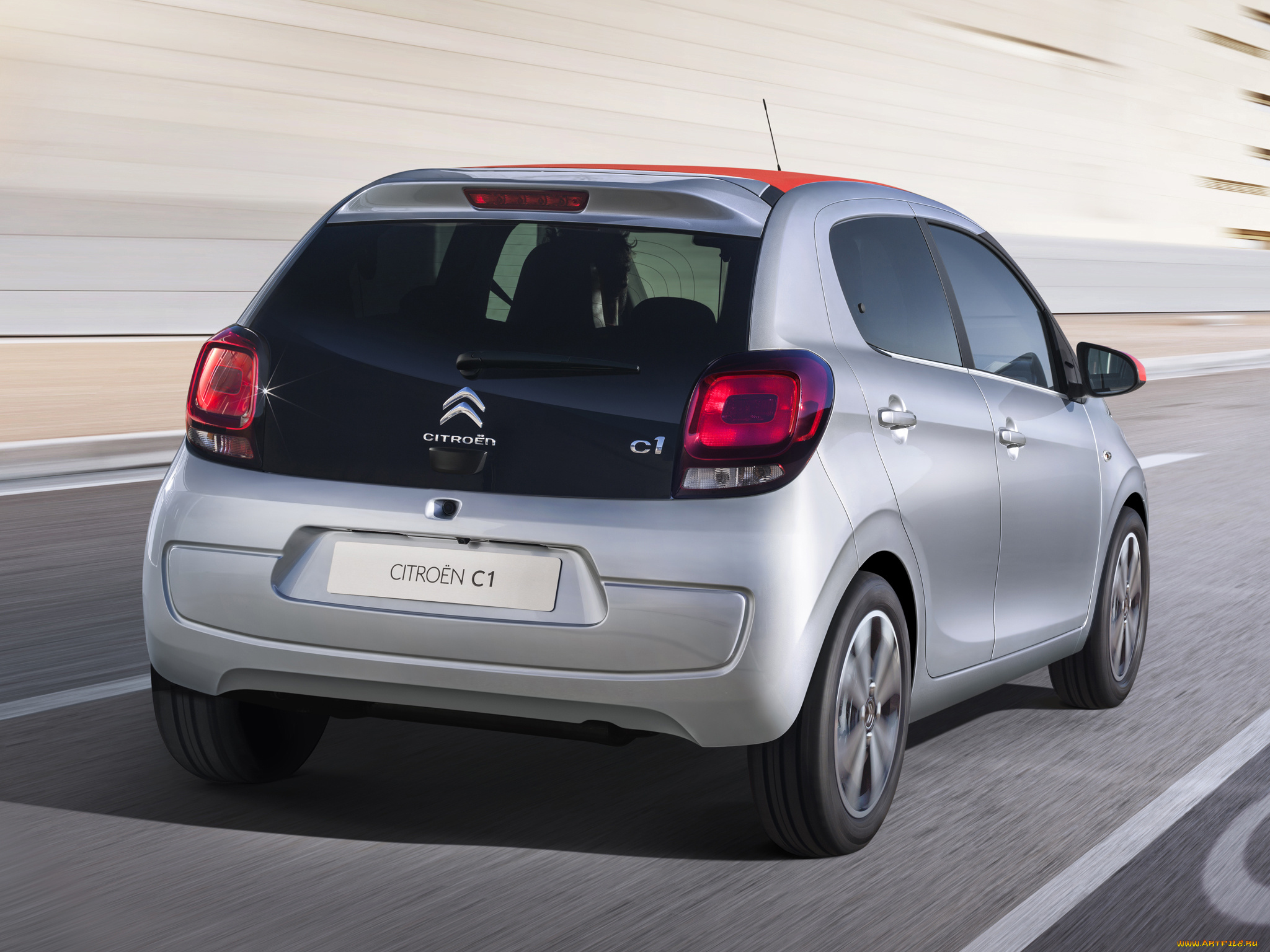 автомобили, citroen, citroеn, c1, airscape, 5-door, 2014, серый