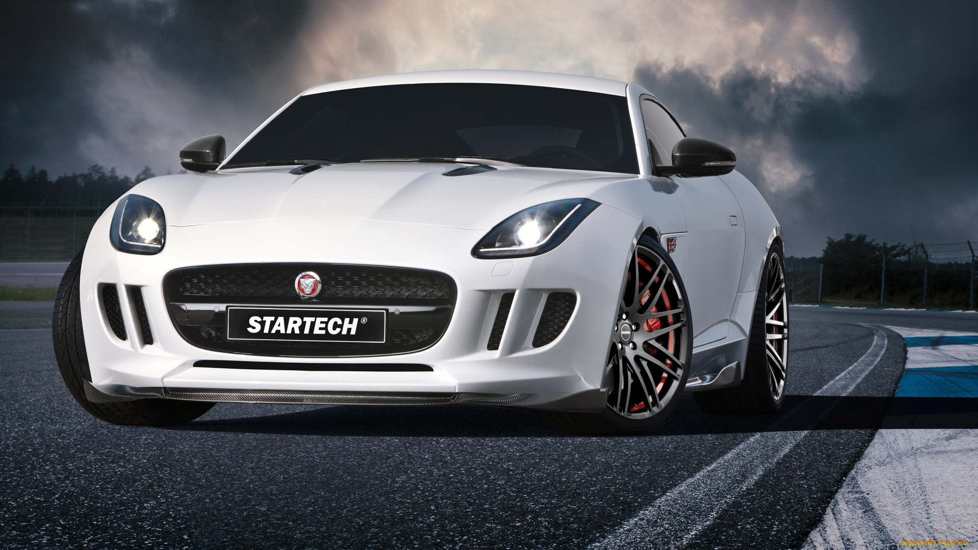 автомобили, jaguar, startech, светлый, 2015г, f-type, coupе