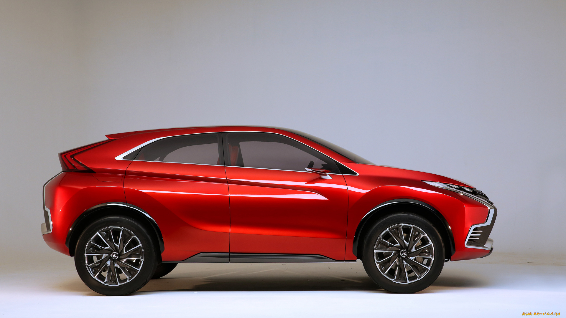 автомобили, mitsubishi, красный, 2015г, xr-phev, ii, concept