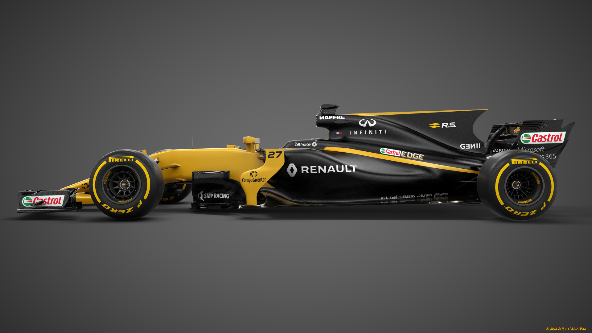 автомобили, formula, 1, renault