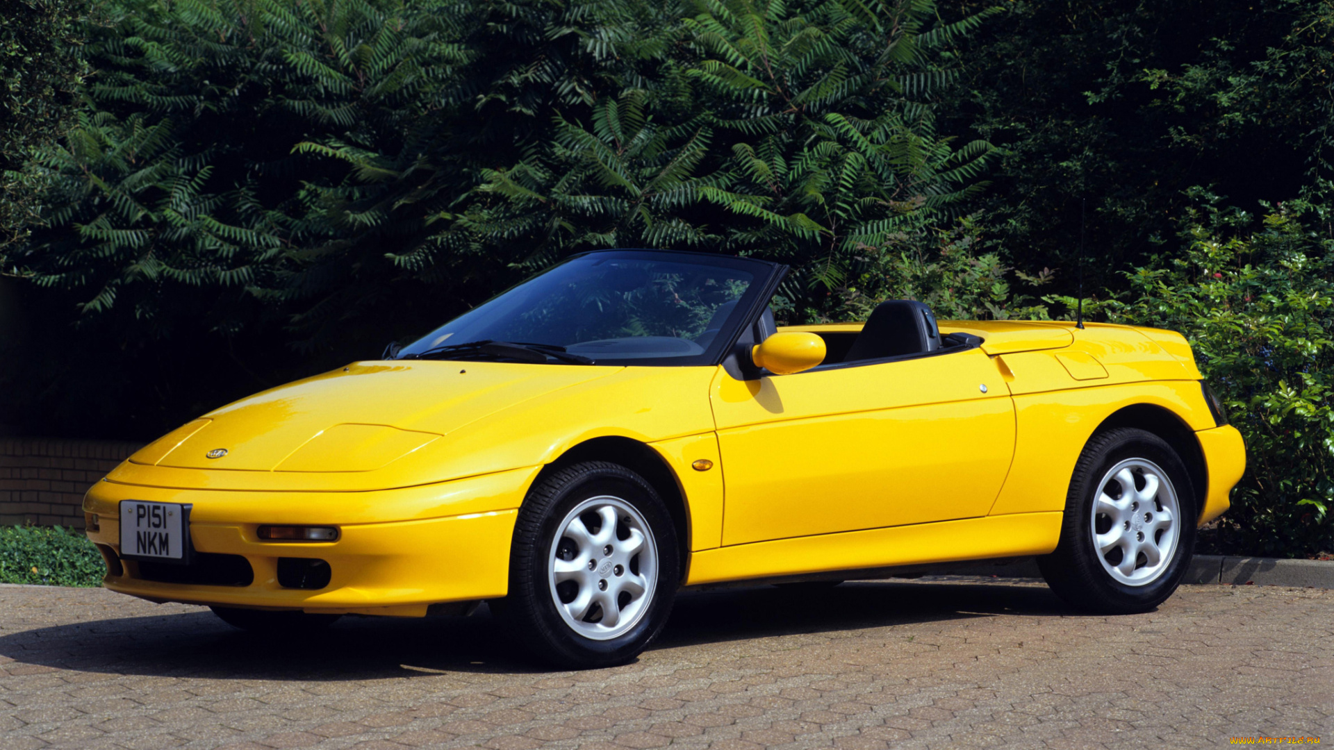 kia, elan, 1996, автомобили, kia, elan, 1996, жёлтый