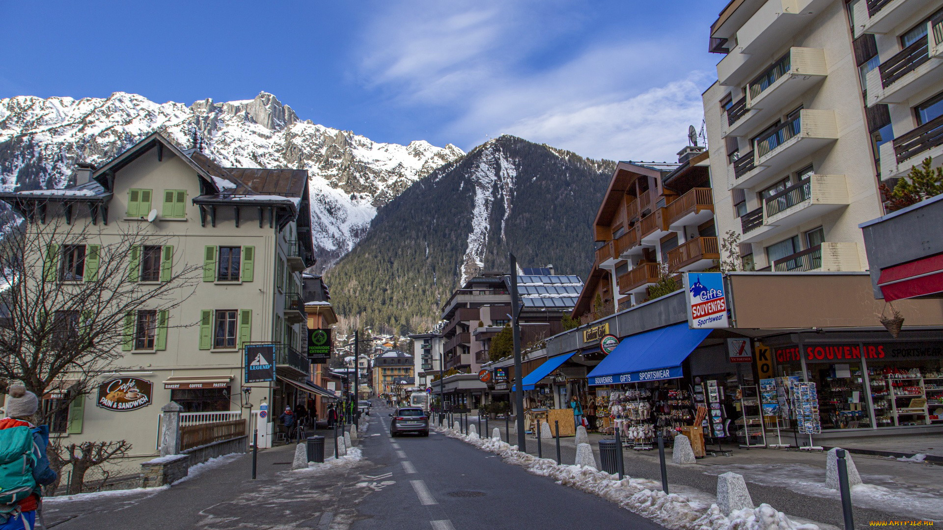 chamonix, mont, blanc, города, -, улицы, , площади, , набережные, chamonix, mont, blanc