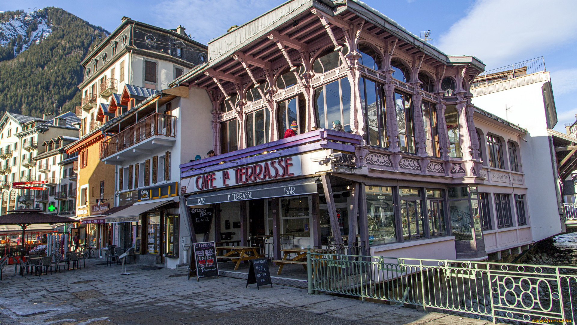 chamonix, mont, blanc, города, -, здания, , дома, chamonix, mont, blanc