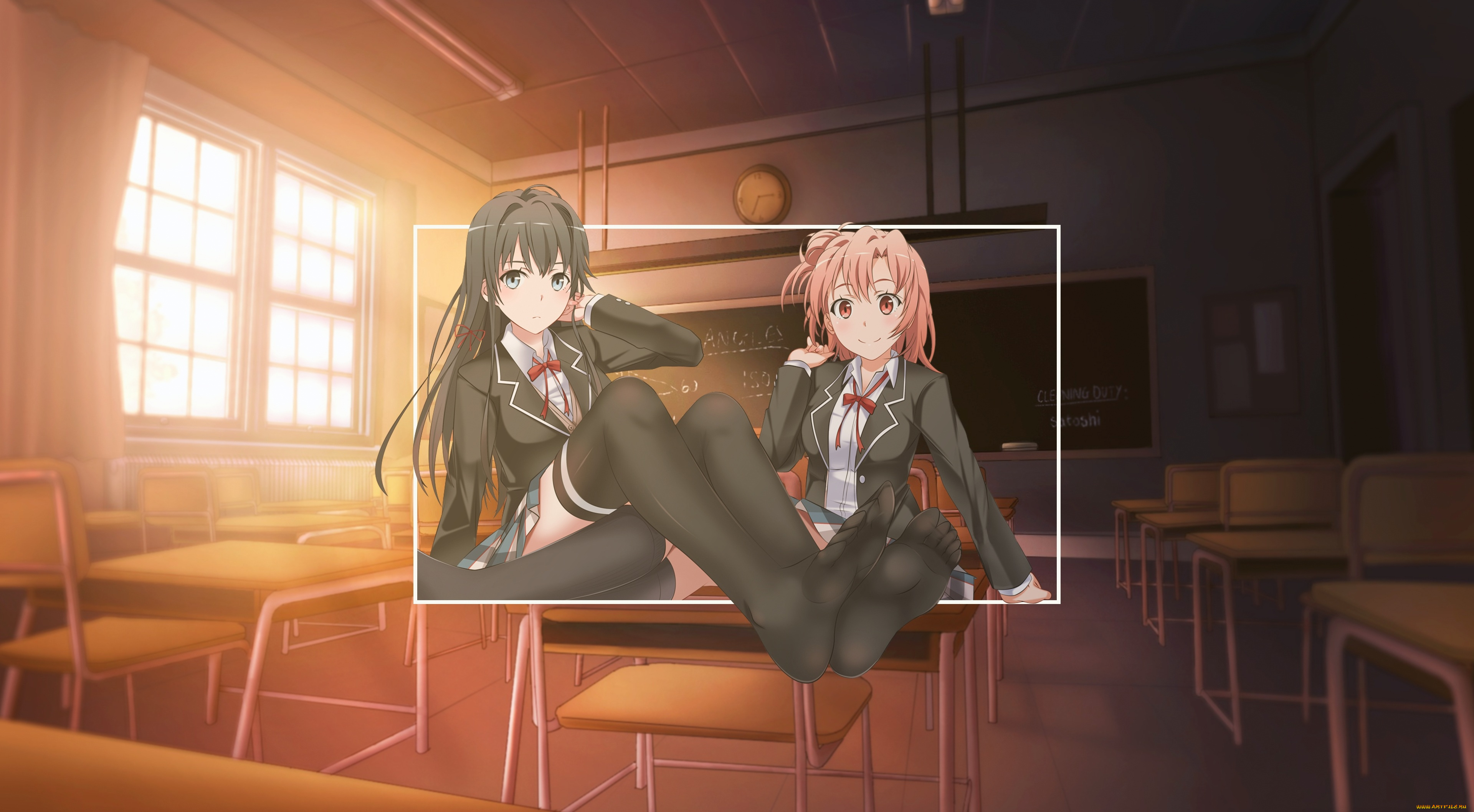 аниме, oregairu, розовая, пора, моей, школьной, жизни, сплошной, обман