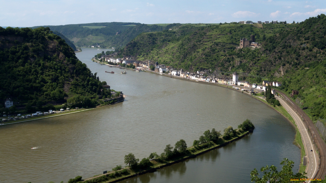 Река Рейн протяженность