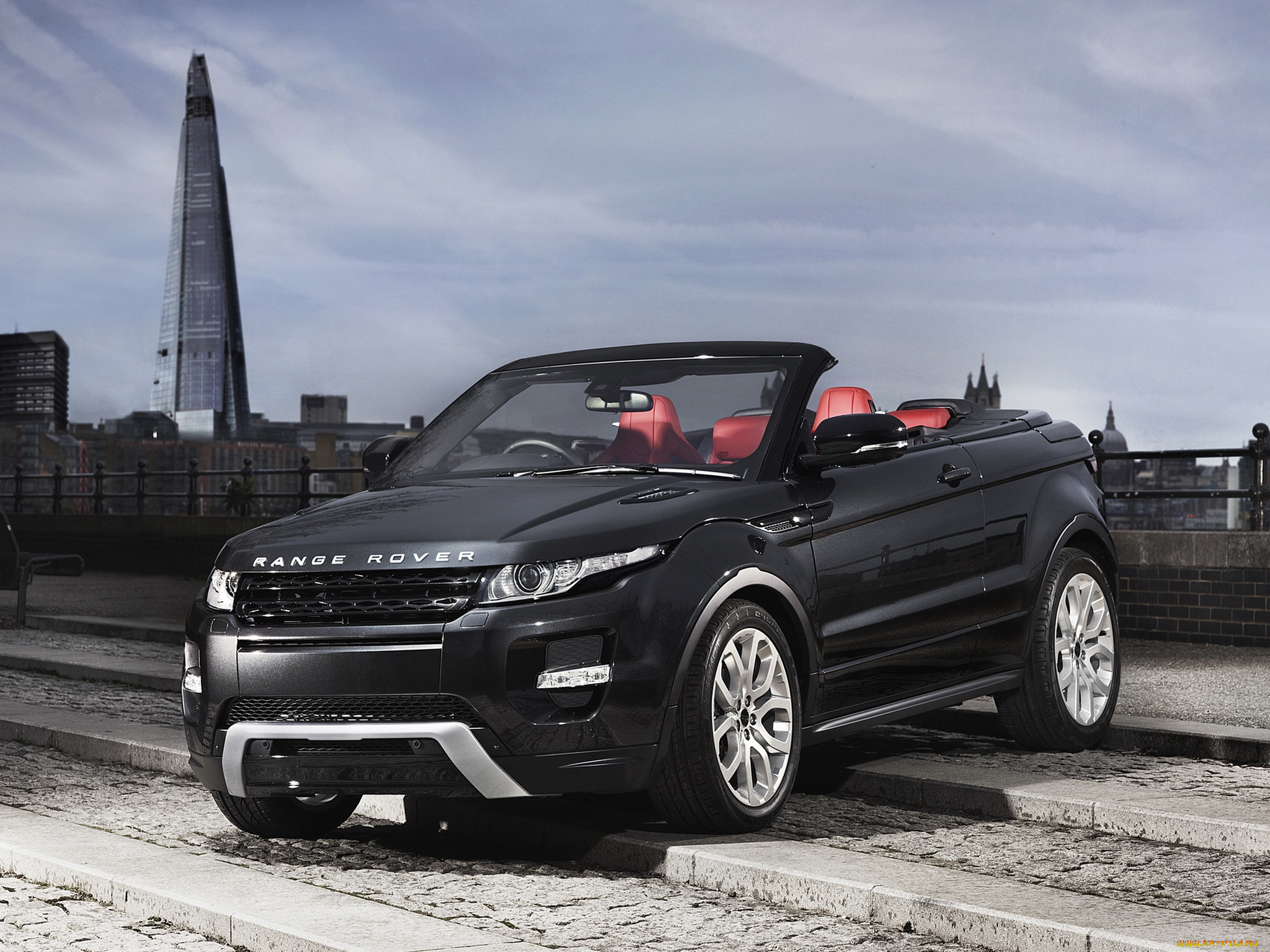 автомобили, range, rover, convertible