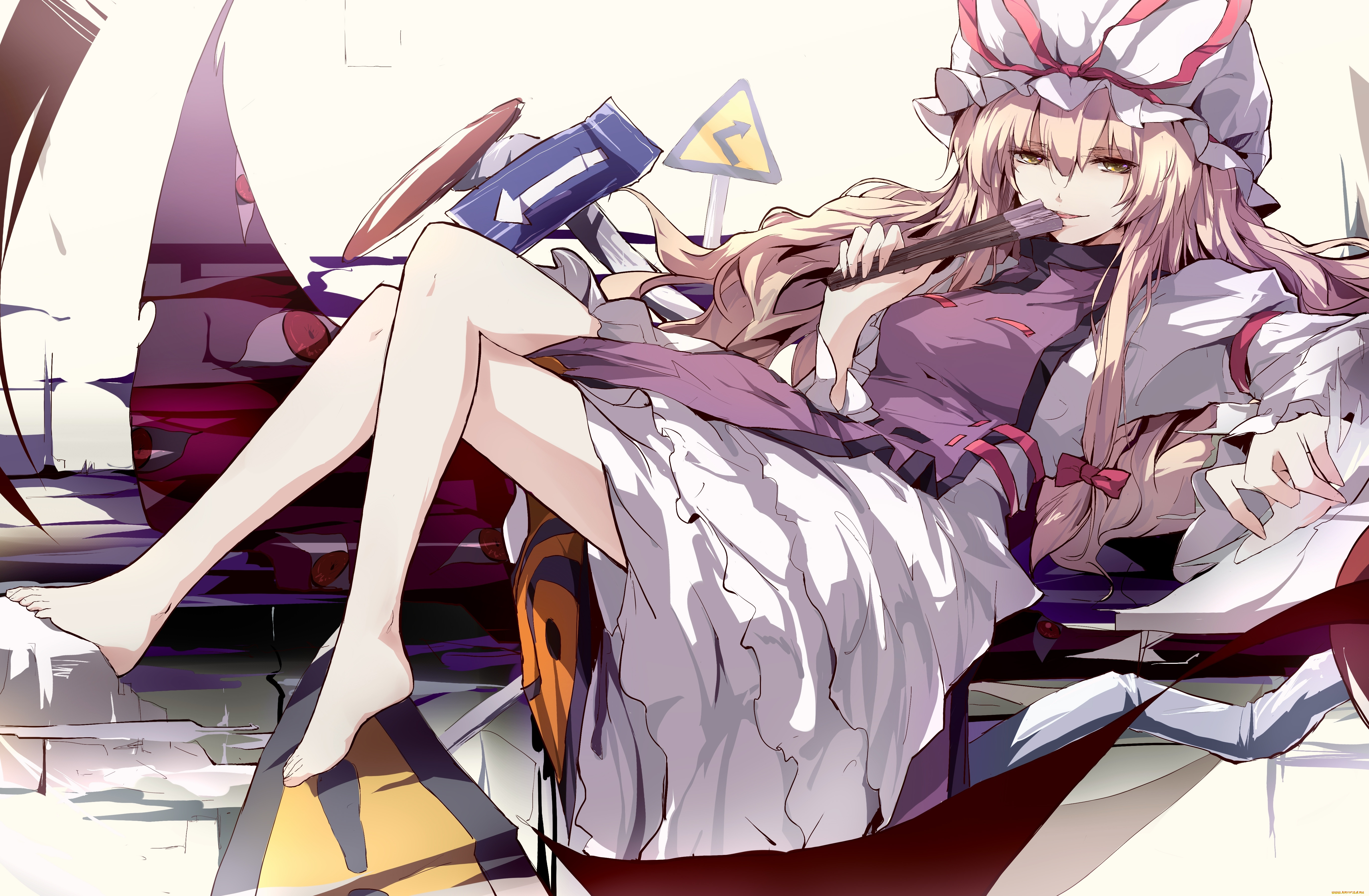 yakumo, yukari, аниме, touhou