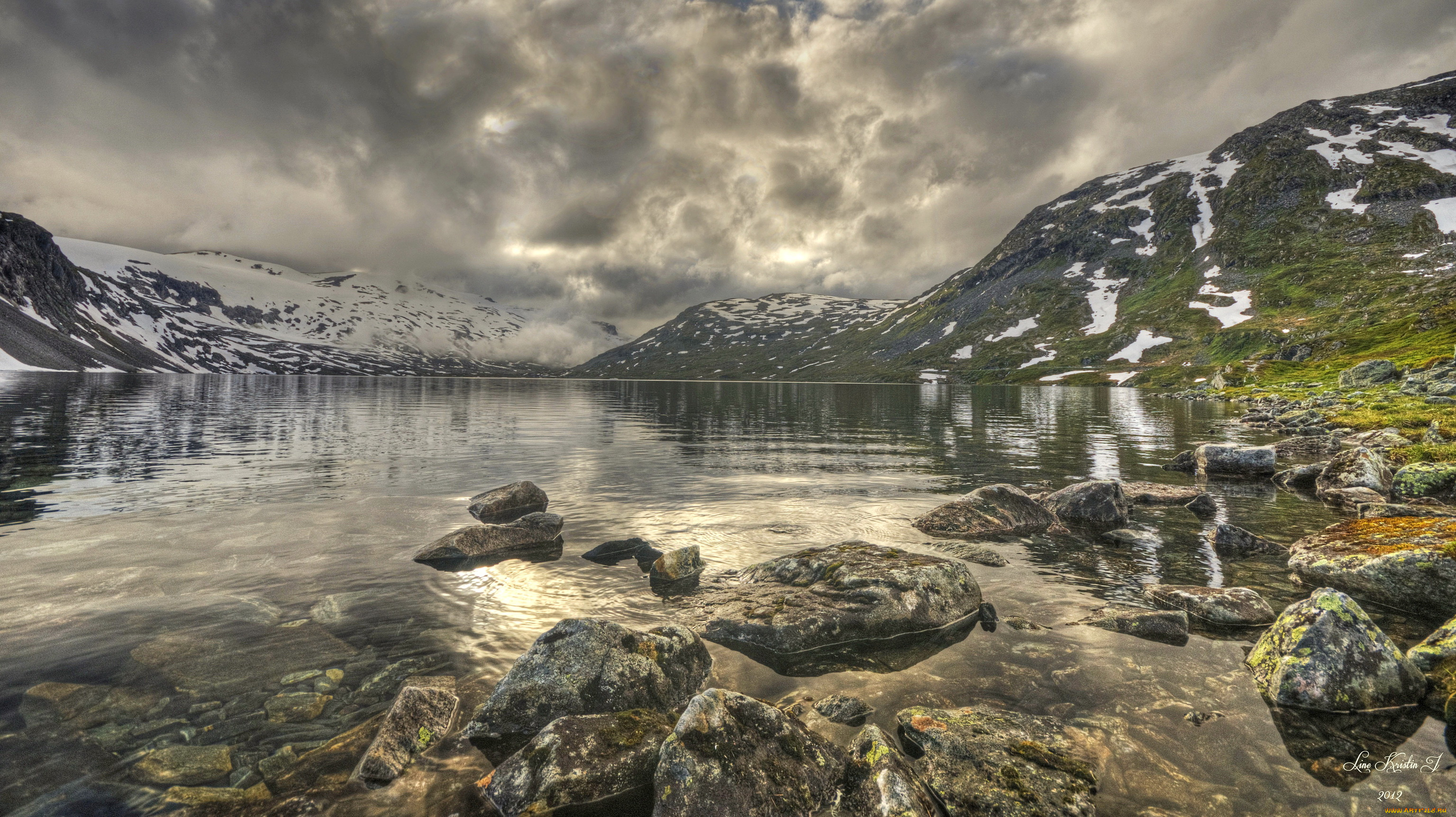 норвегия, природа, реки, озера, озеро, горы