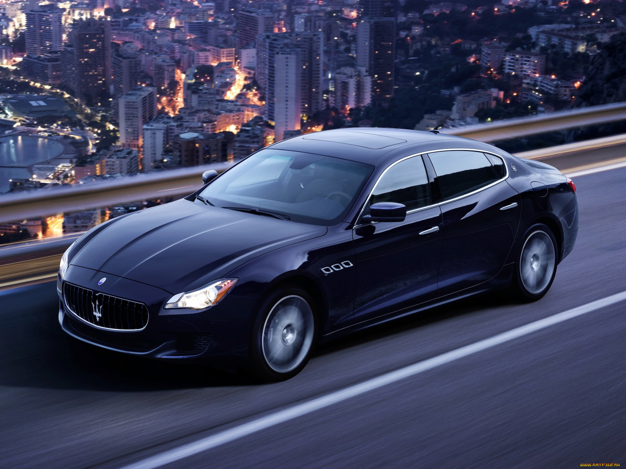 автомобили, maserati, quattroporte, 2013