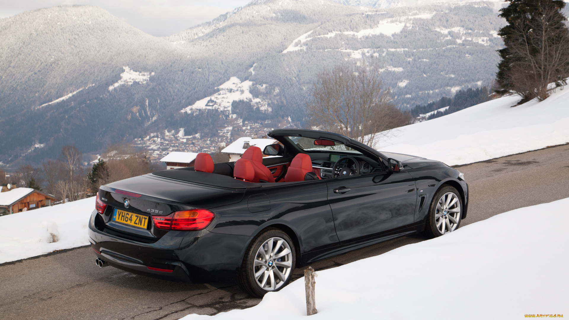 автомобили, bmw, uk-spec, package, sport, 435d, темный, 2014г, f33, cabrio, m, xdrive