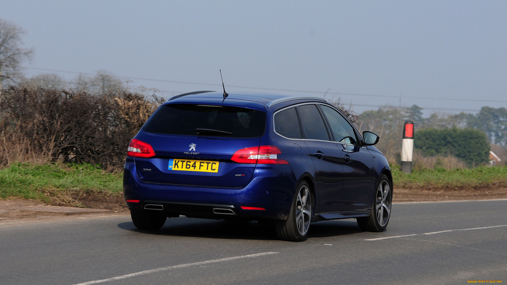 автомобили, peugeot, 308, синий, 2015г, uk-spec, gt, sw