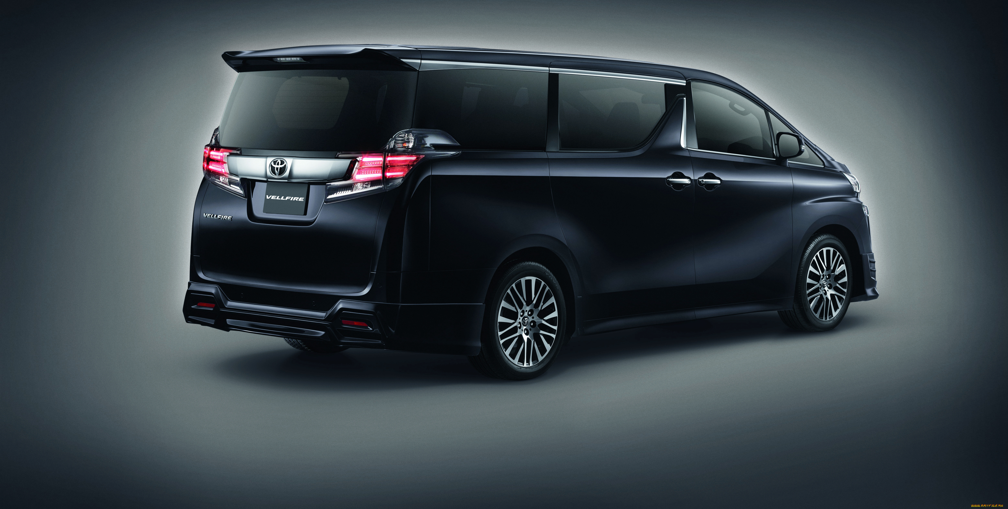 автомобили, toyota, 2015г, vellfire, th-spec, темный