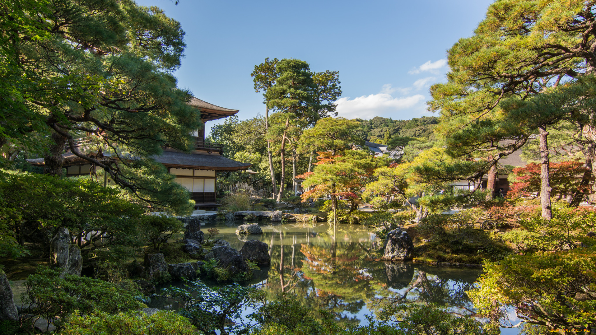 kyoto, города, киото, , Япония, храм, парк