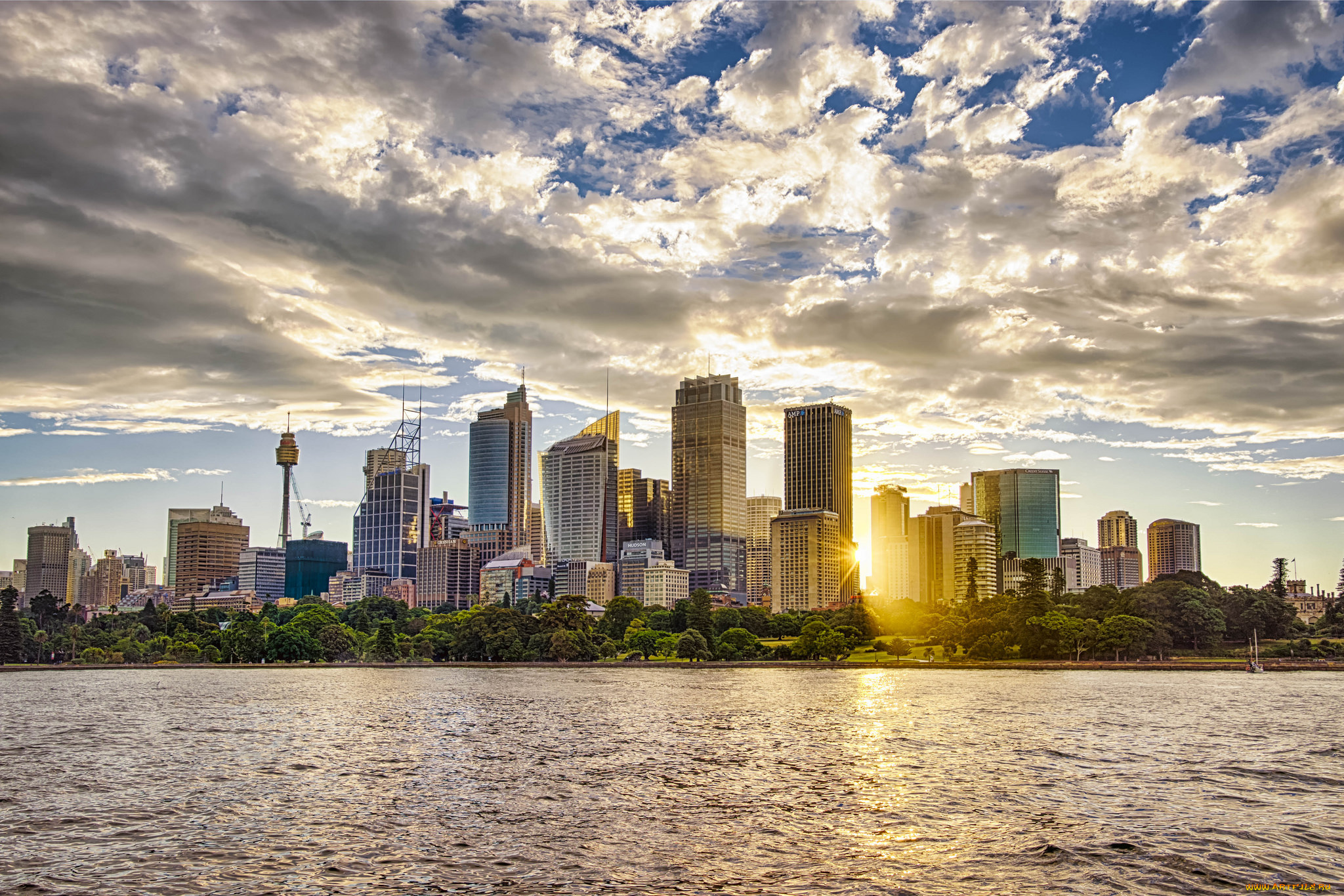 sydney, города, сидней, , австралия, рассвет