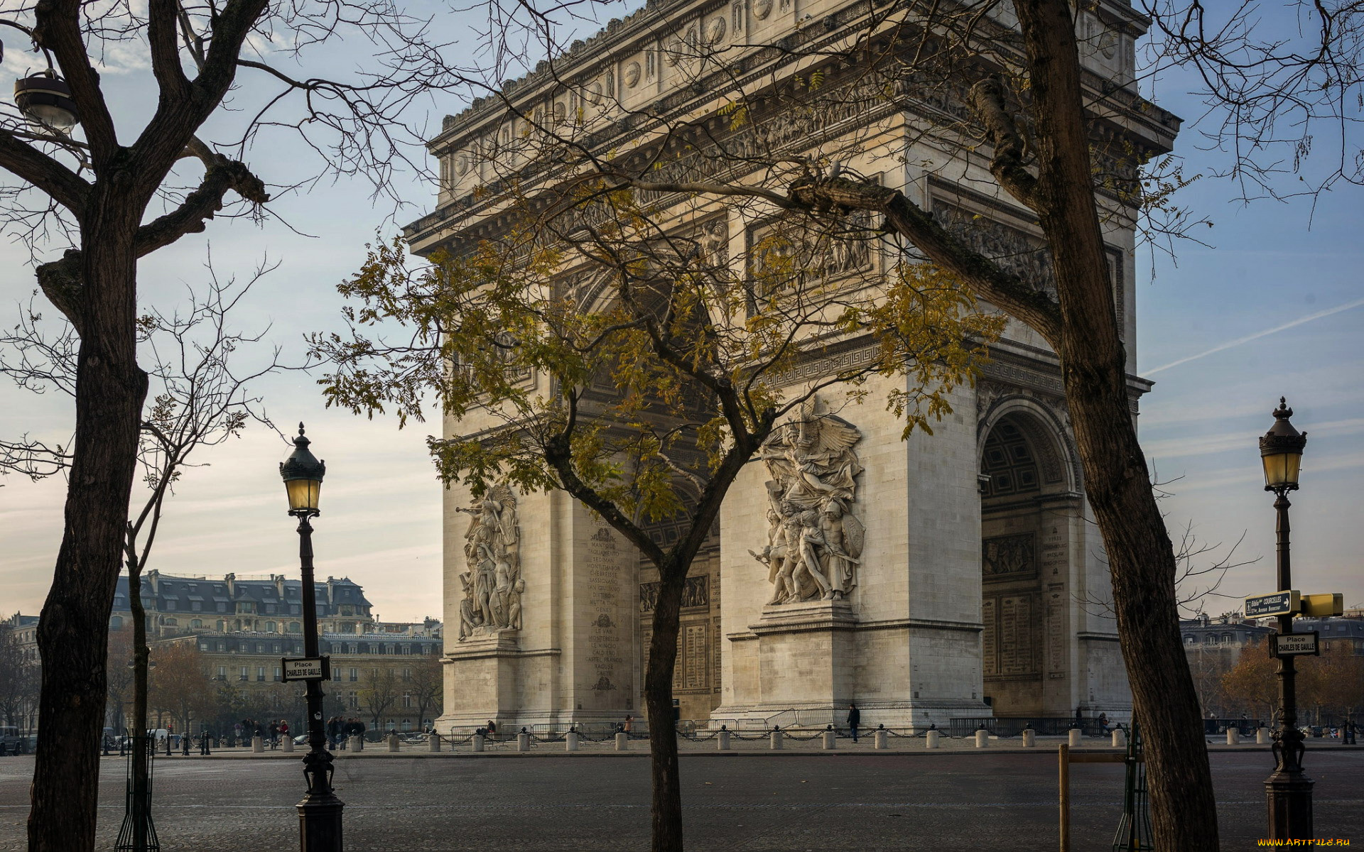 arc, de, triomphe, города, париж, , франция, arc, de, triomphe