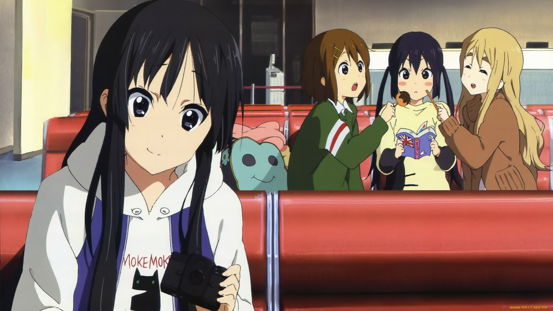 аниме, on, k-on