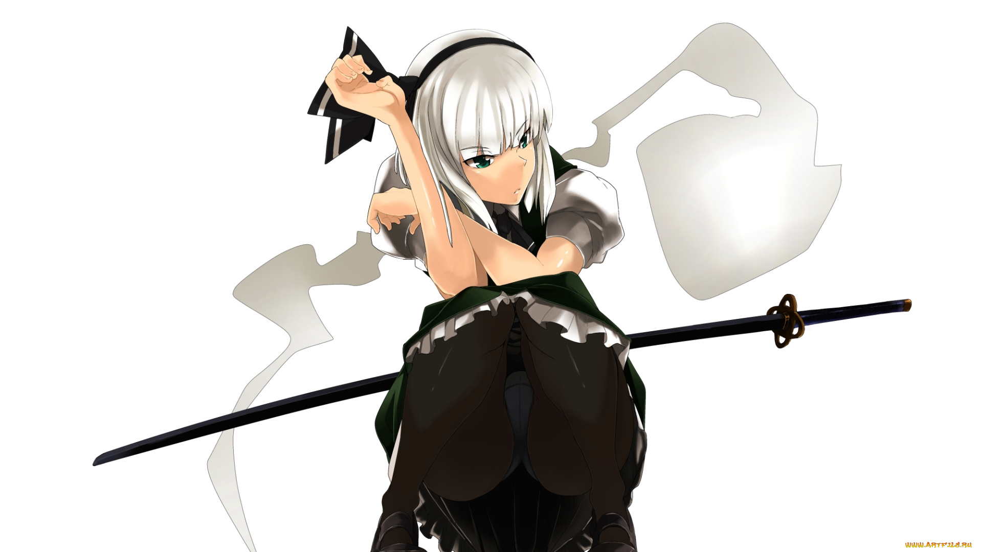 konpaku, youmu, аниме, touhou