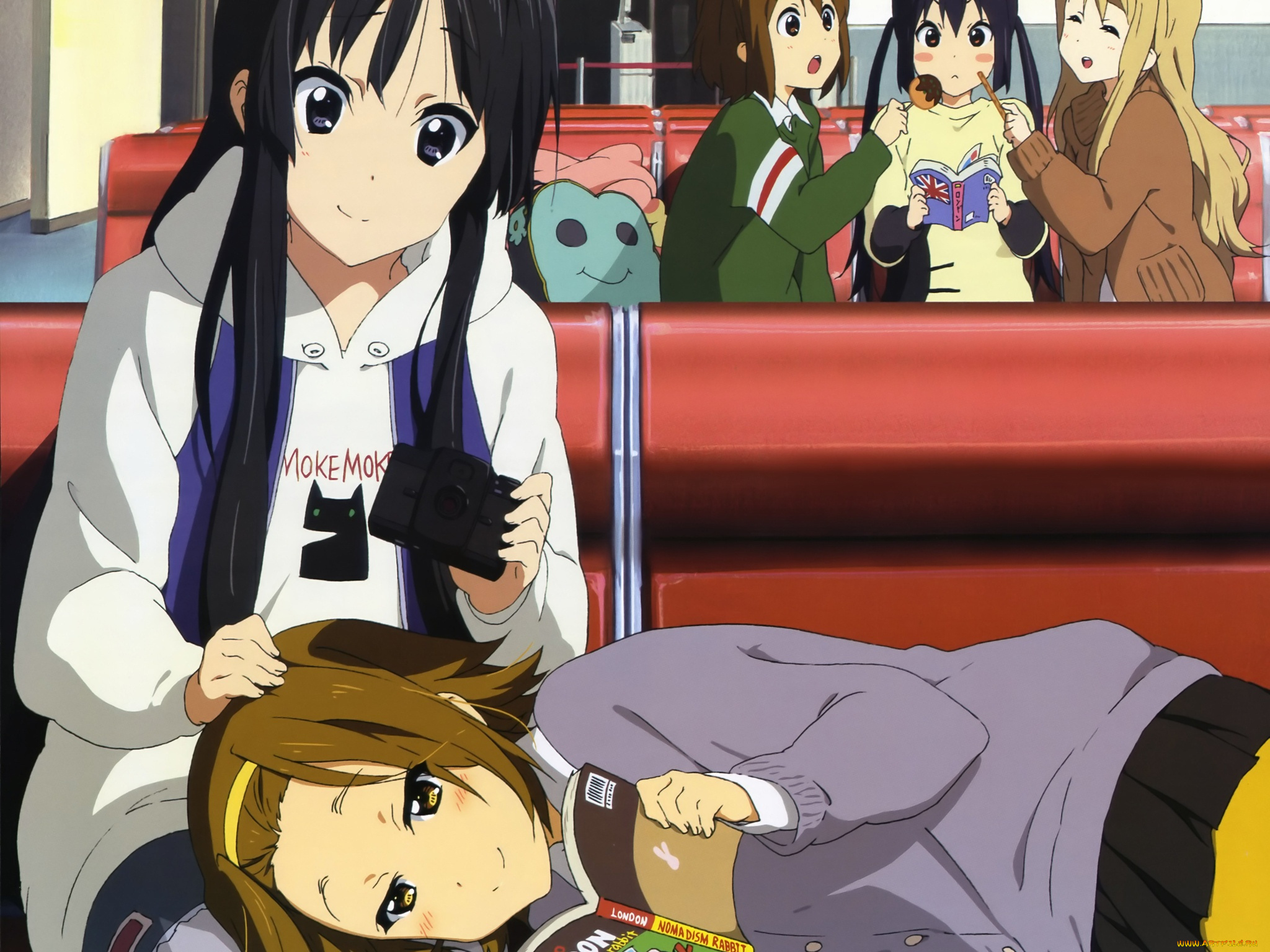 аниме, on, k-on