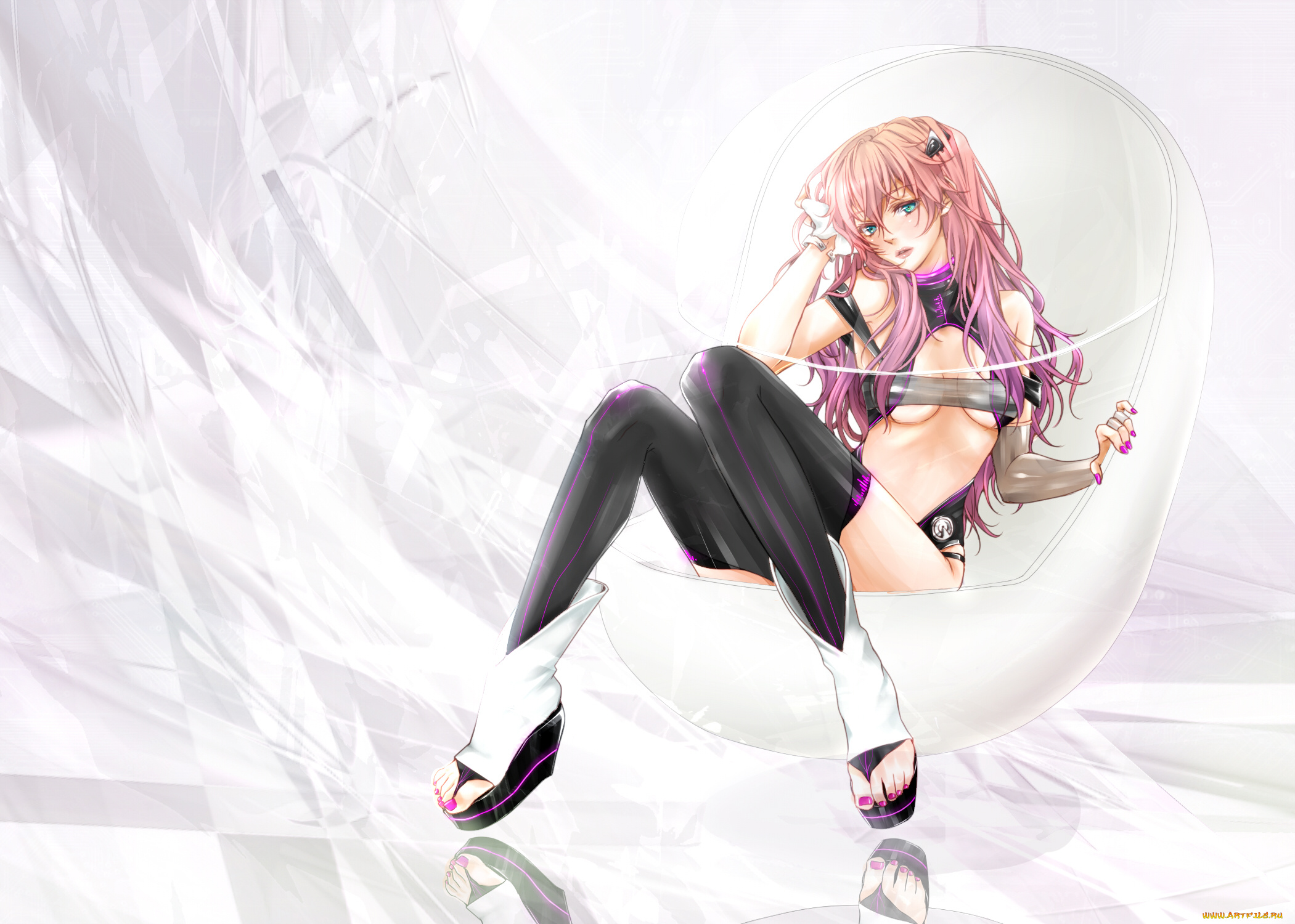 megurine, luka, аниме, vocaloid