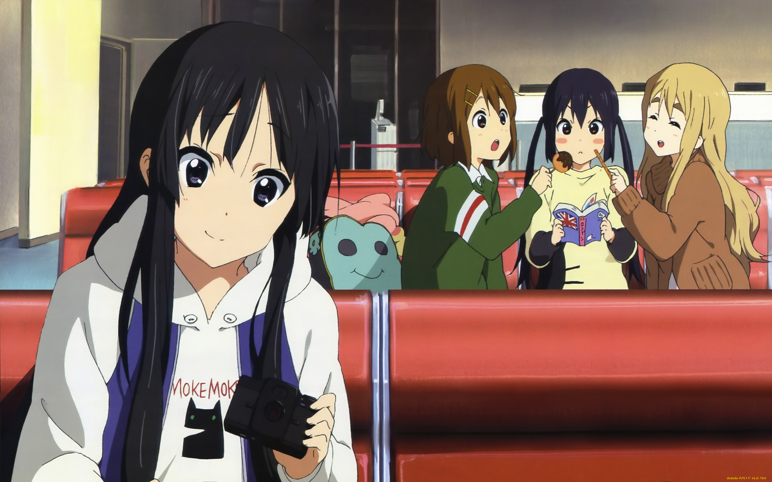 аниме, on, k-on