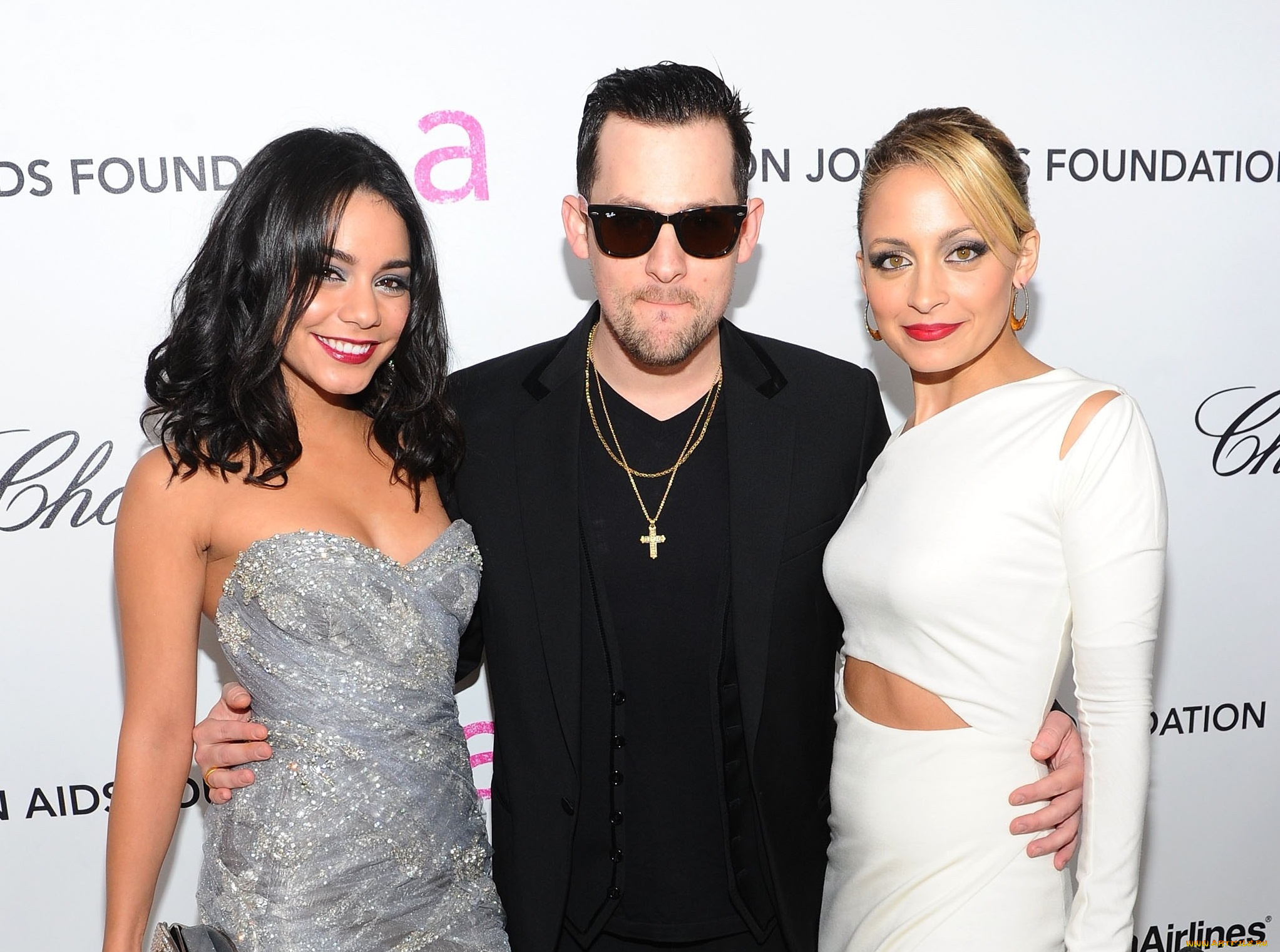 разное, знаменитости, vanessa, hudgens, nicole, richie, joel, madden