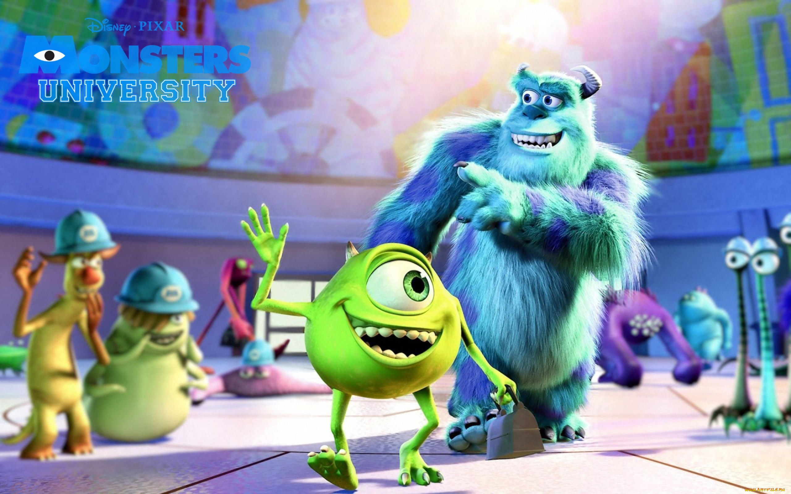 monsters, university, мультфильмы, университет, монстров