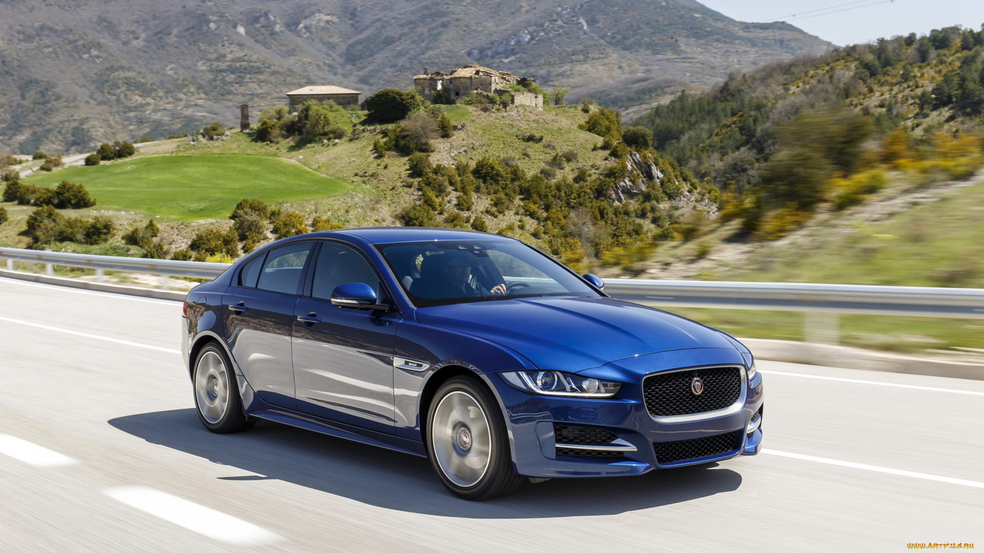 автомобили, jaguar, 2015г, синий, xe, r, sport