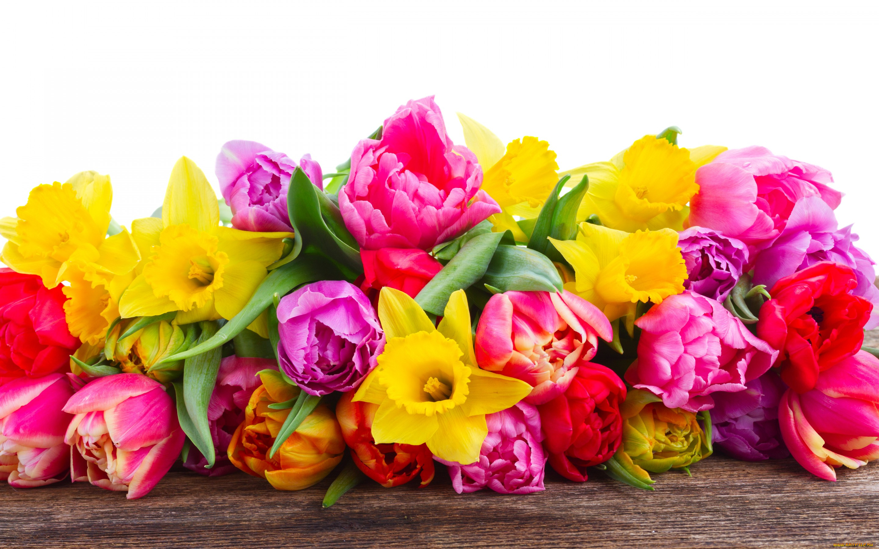 цветы, разные, вместе, тюльпаны, colorful, bouquet, flowers, tulips