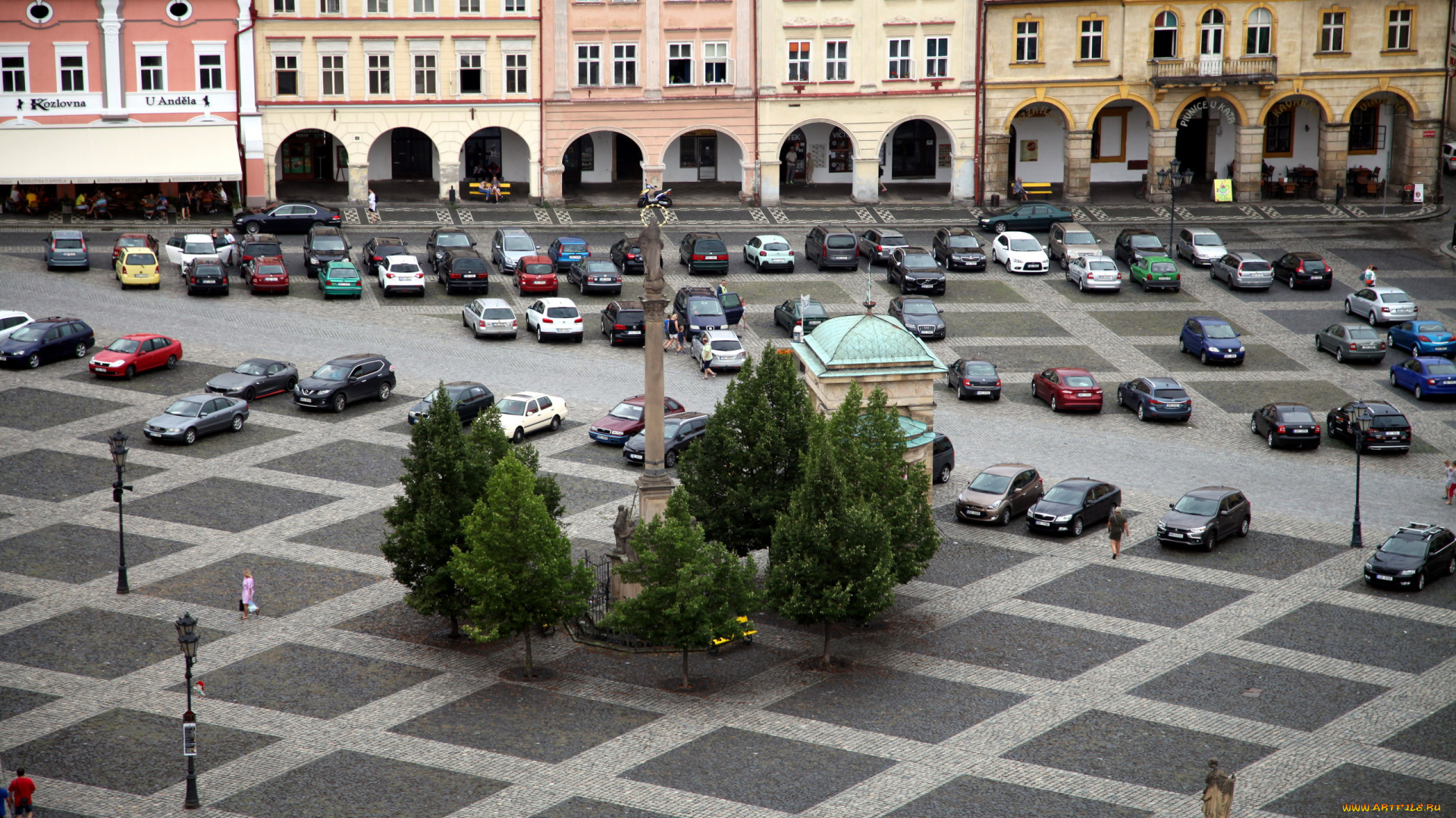 йичин, чехия, города, -, улицы, , площади, , набережные