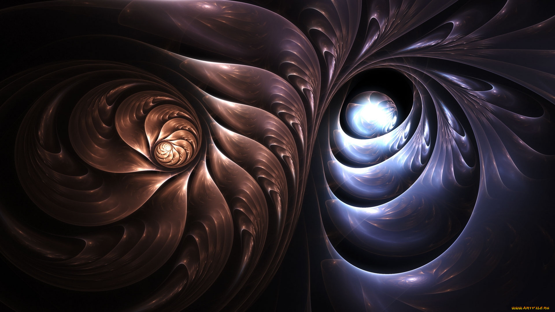 3д, графика, fractal, фракталы, узор, цвета, фон